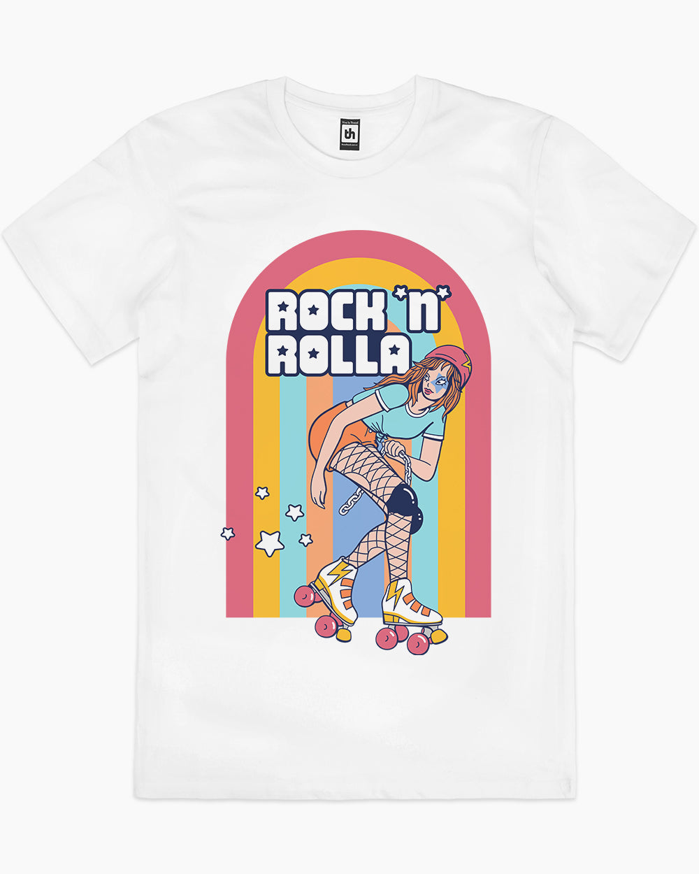 Rock N Rolla T-Shirt Australia Online #colour_white