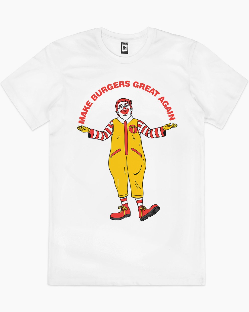 Ronald McTrump T-Shirt Australia Online #colour_white
