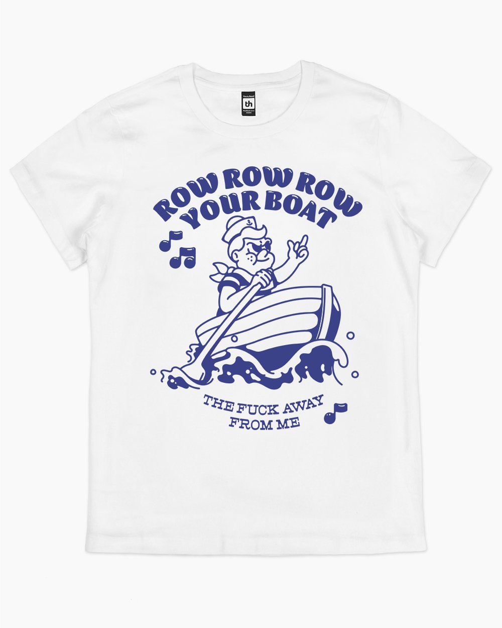 Row Row Row T-Shirt Australia Online #colour_white