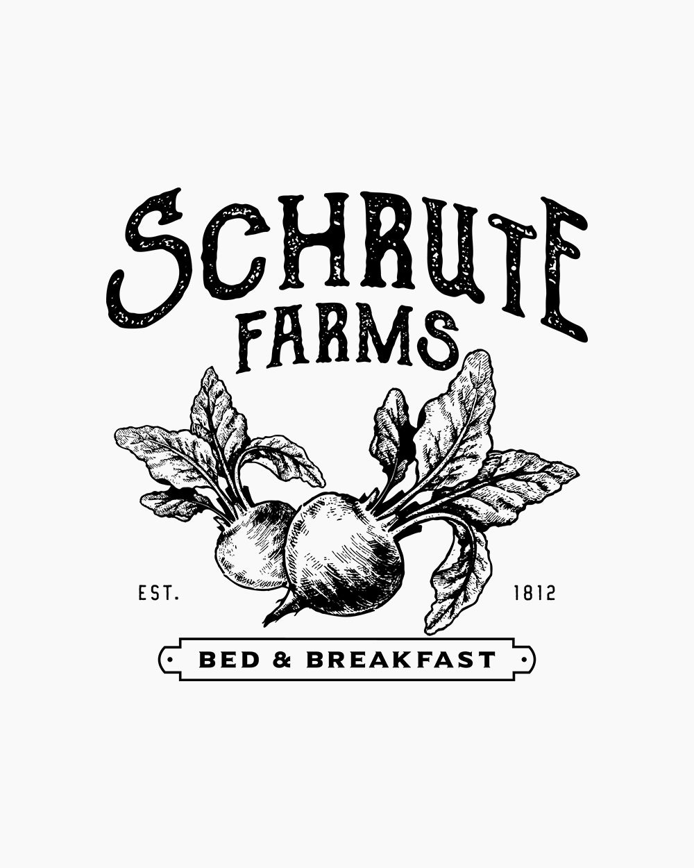 Schrute Farms T-Shirt Australia Online #colour_white