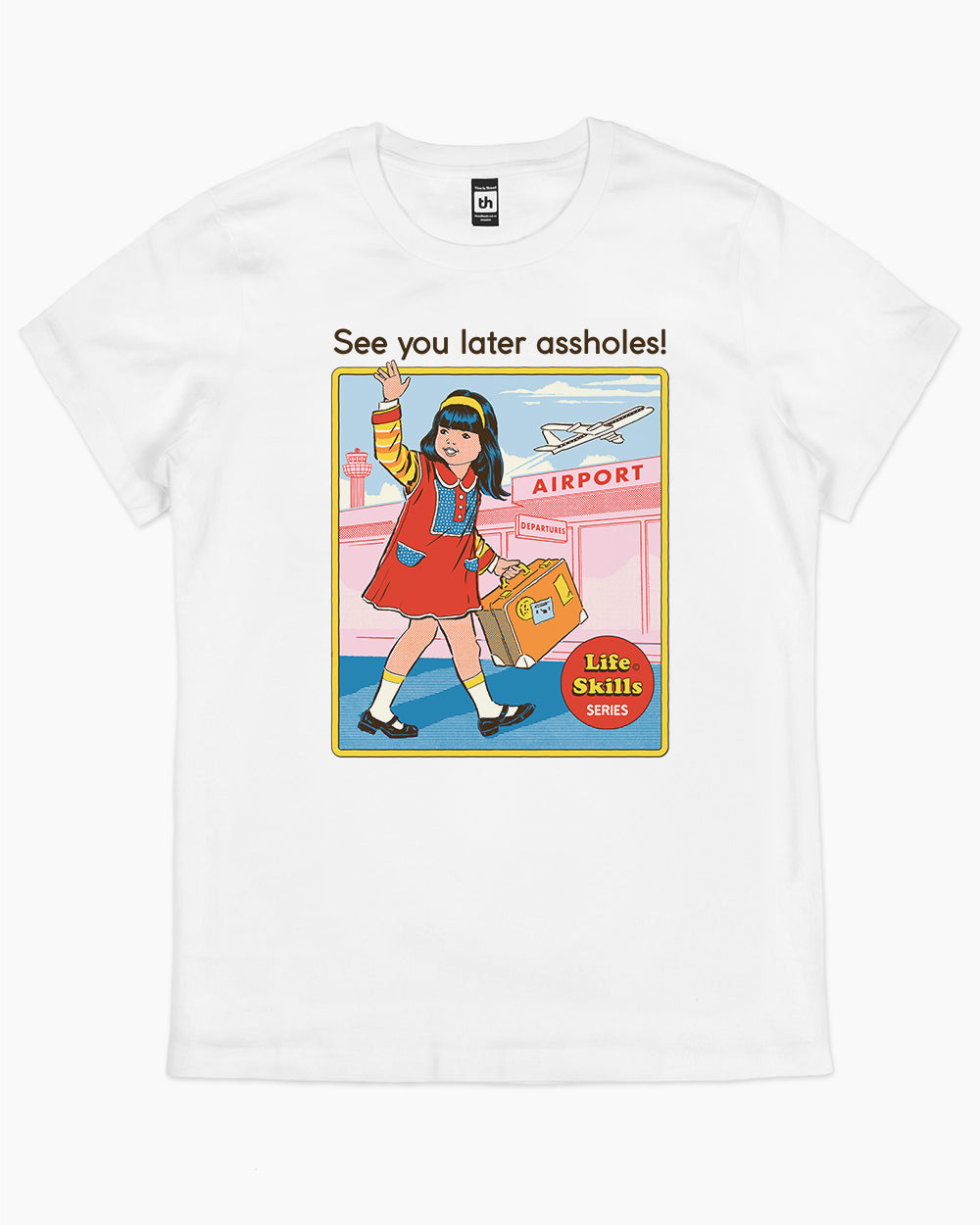 See You Later T-Shirt Australia Online #colour_white