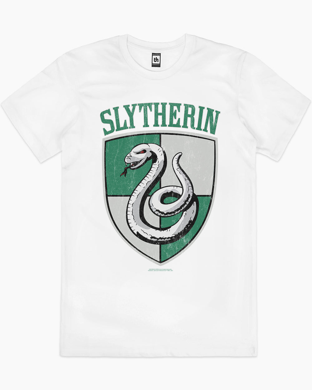 Slytherin Crest T-Shirt Australia Online #colour_white