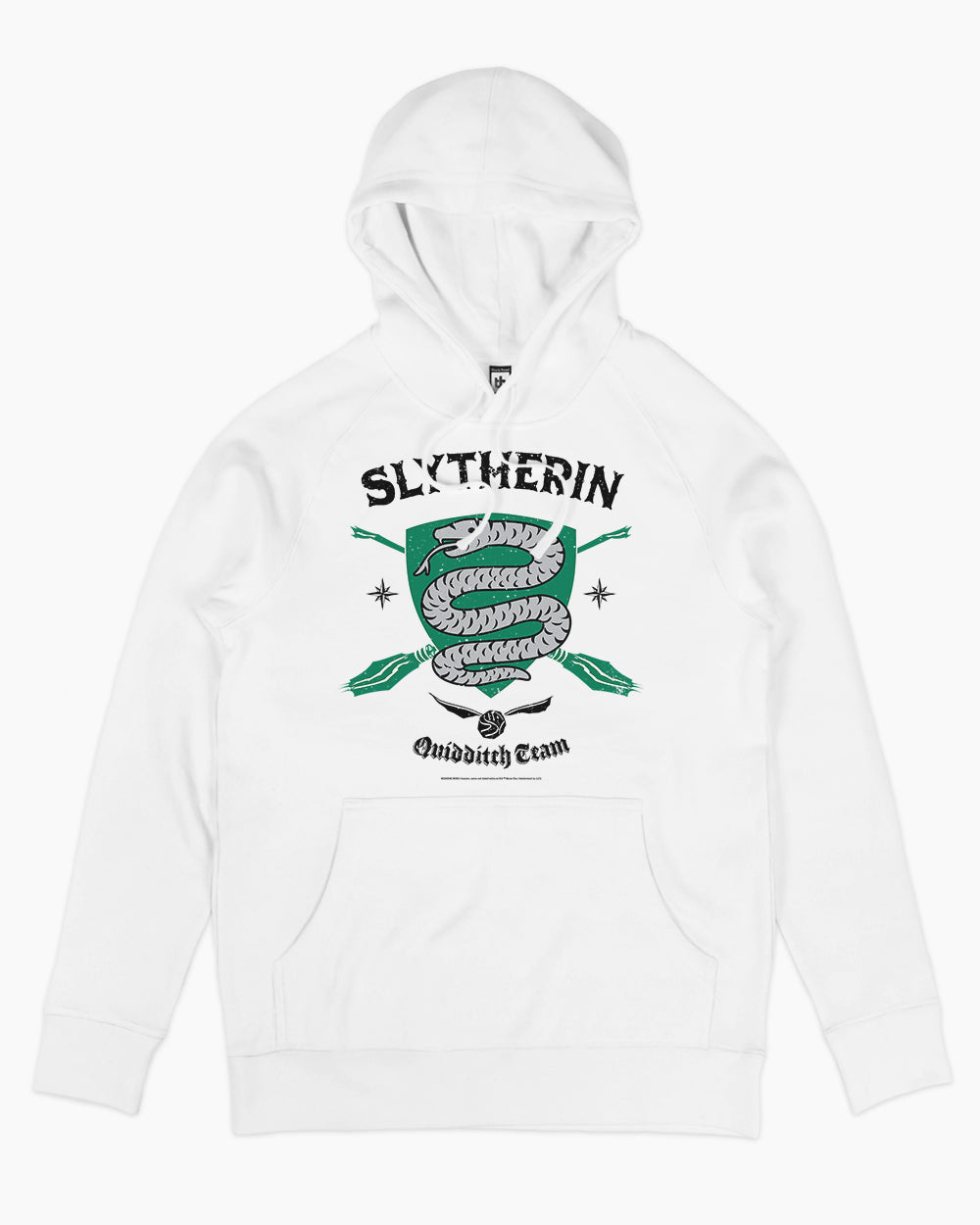 Slytherin Quidditch Team Hoodie Australia Online #colour_white