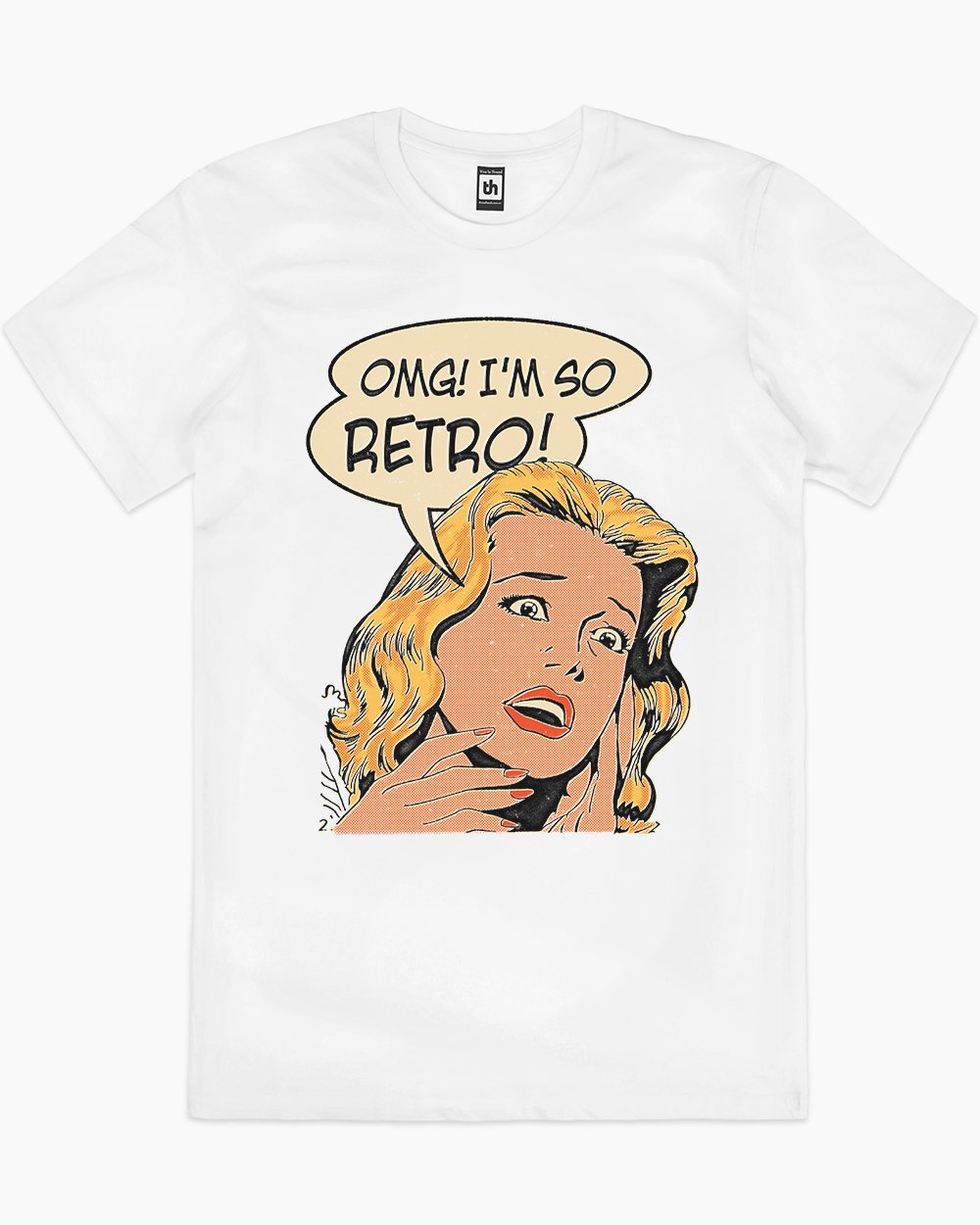 So Retro T-Shirt Australia Online #colour_white