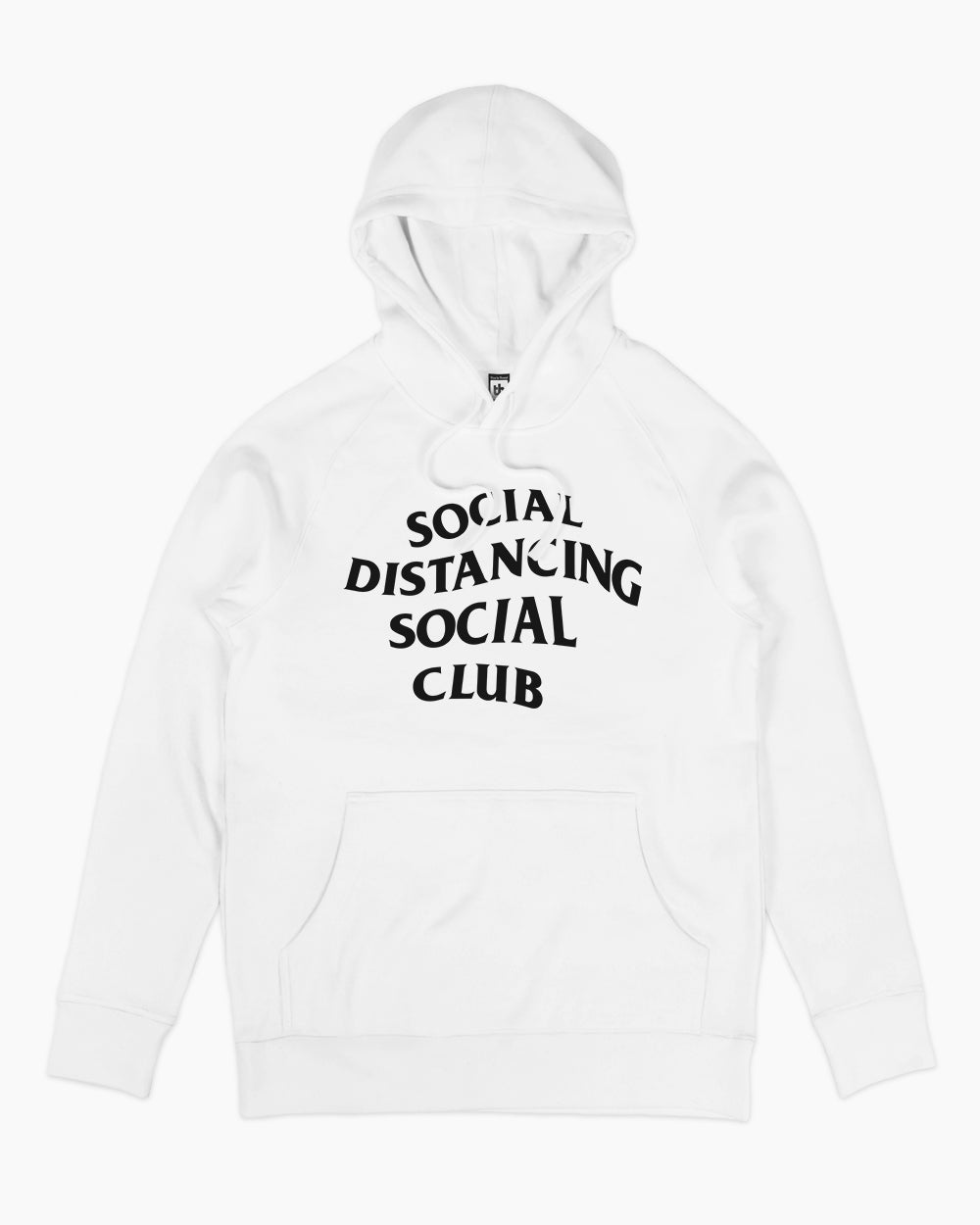 Social Distancing Social Club Hoodie Australia Online #colour_white