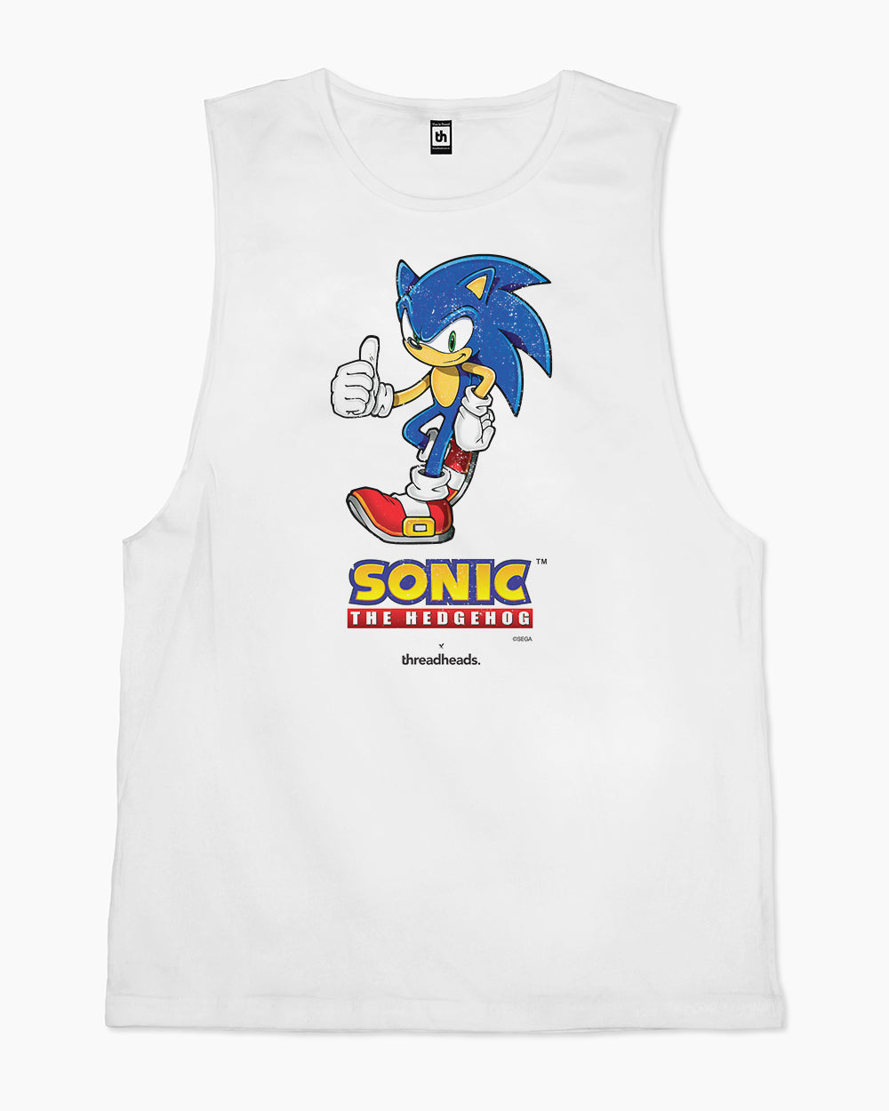 Sonic the Hedgehog Tank Australia Online #colour_white