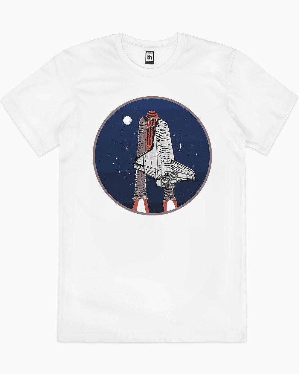 Space Missions T-Shirt Australia Online #colour_white
