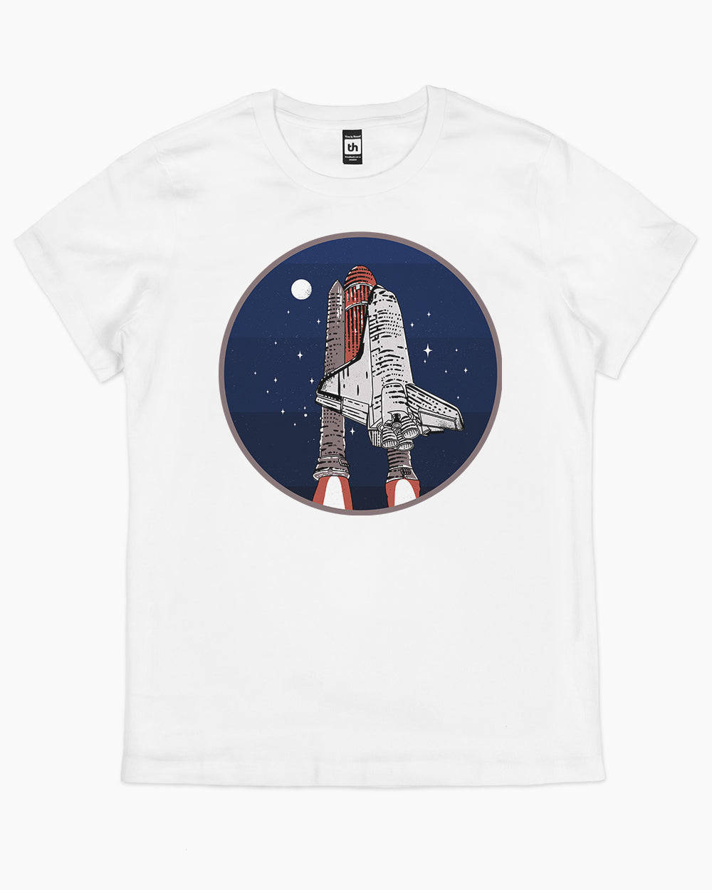 Space Missions T-Shirt Australia Online #colour_white