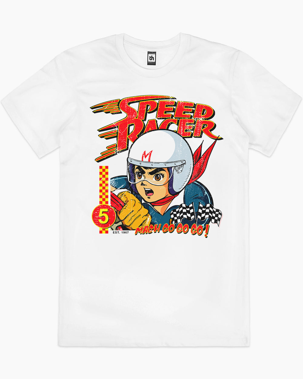 Speed Racer T-Shirt Australia Online #colour_white