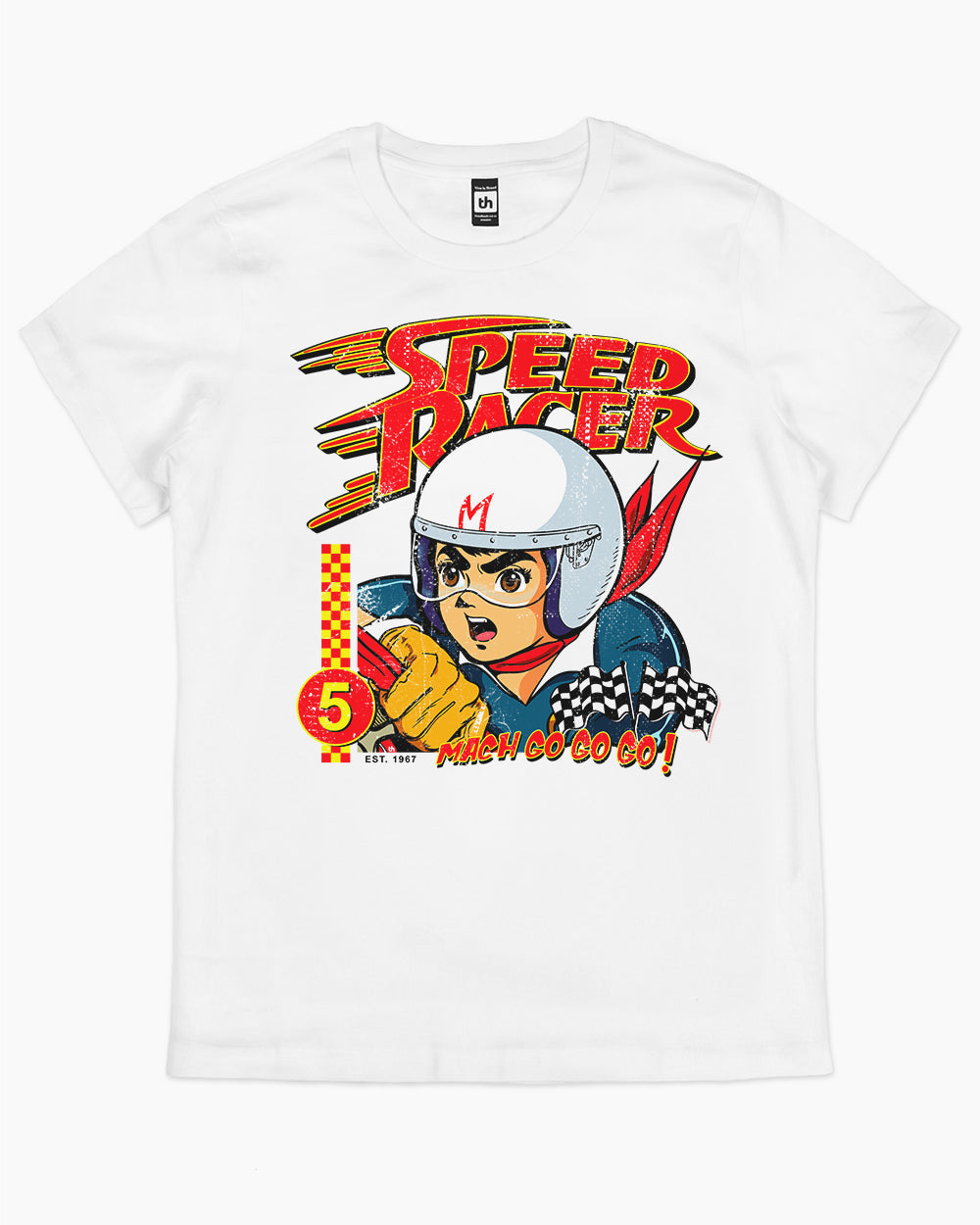 Speed Racer T-Shirt Australia Online #colour_white