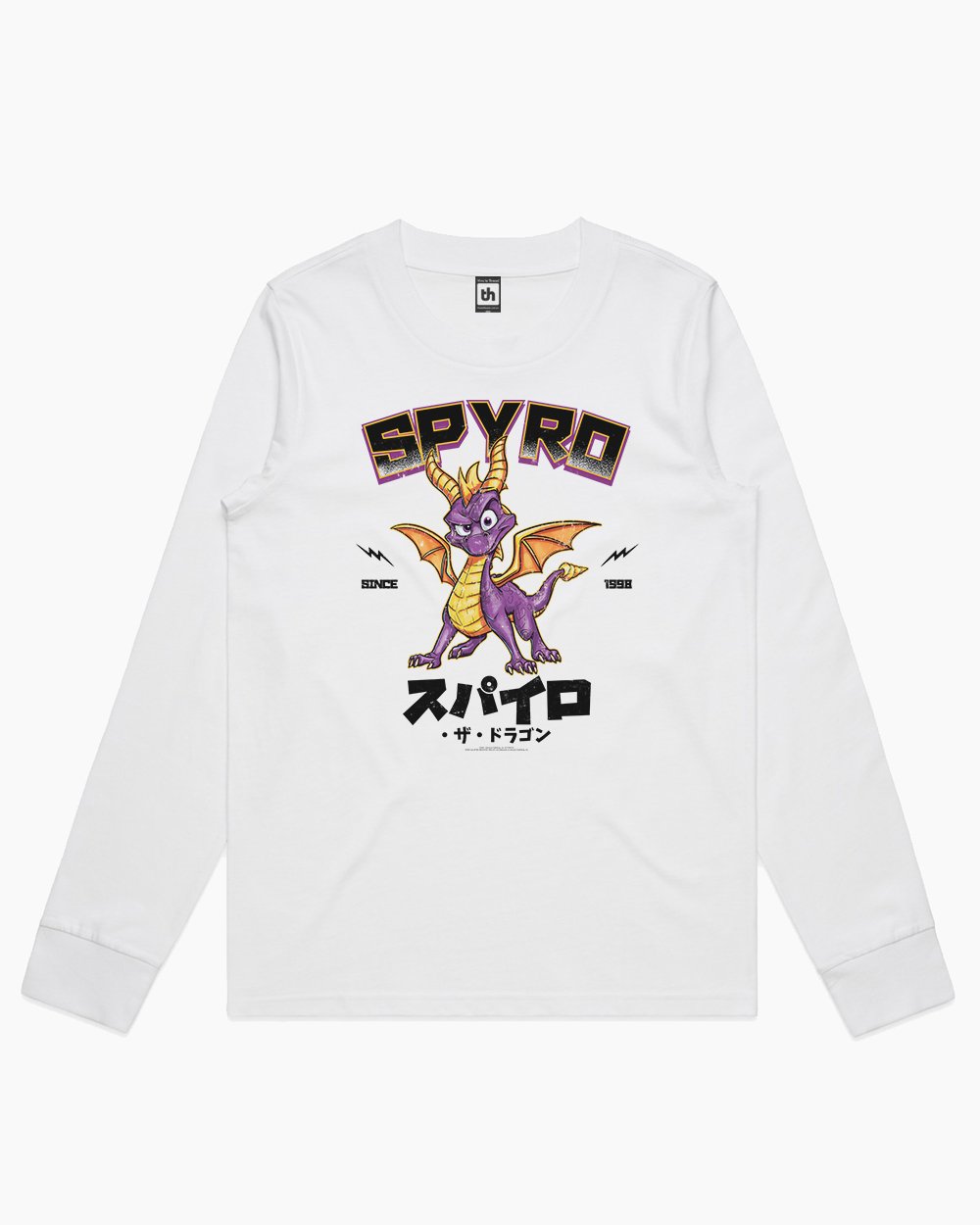 Spyro the Dragon JP Long Sleeve Australia Online #colour_white