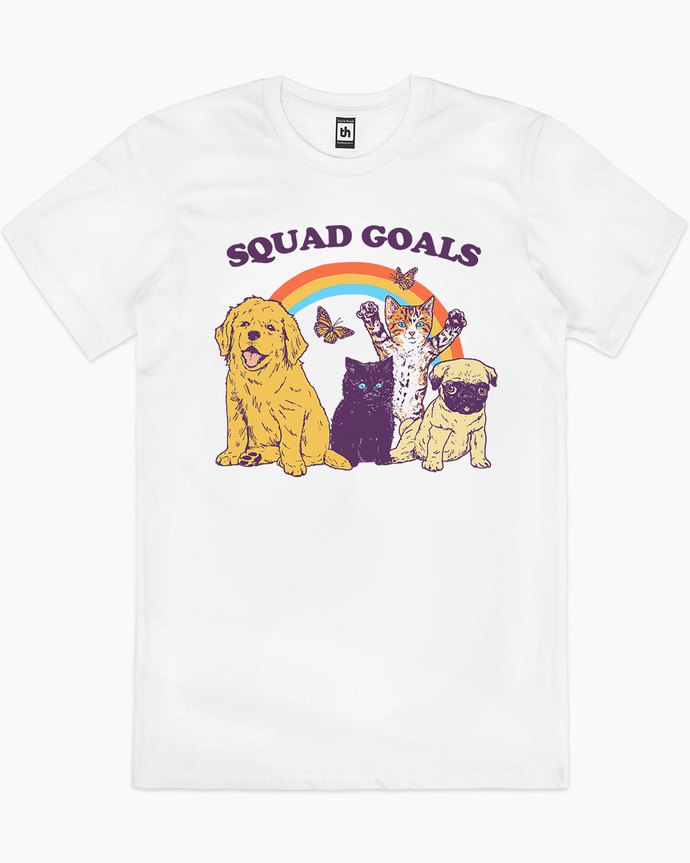 Squad Goals T-Shirt Australia Online #colour_white