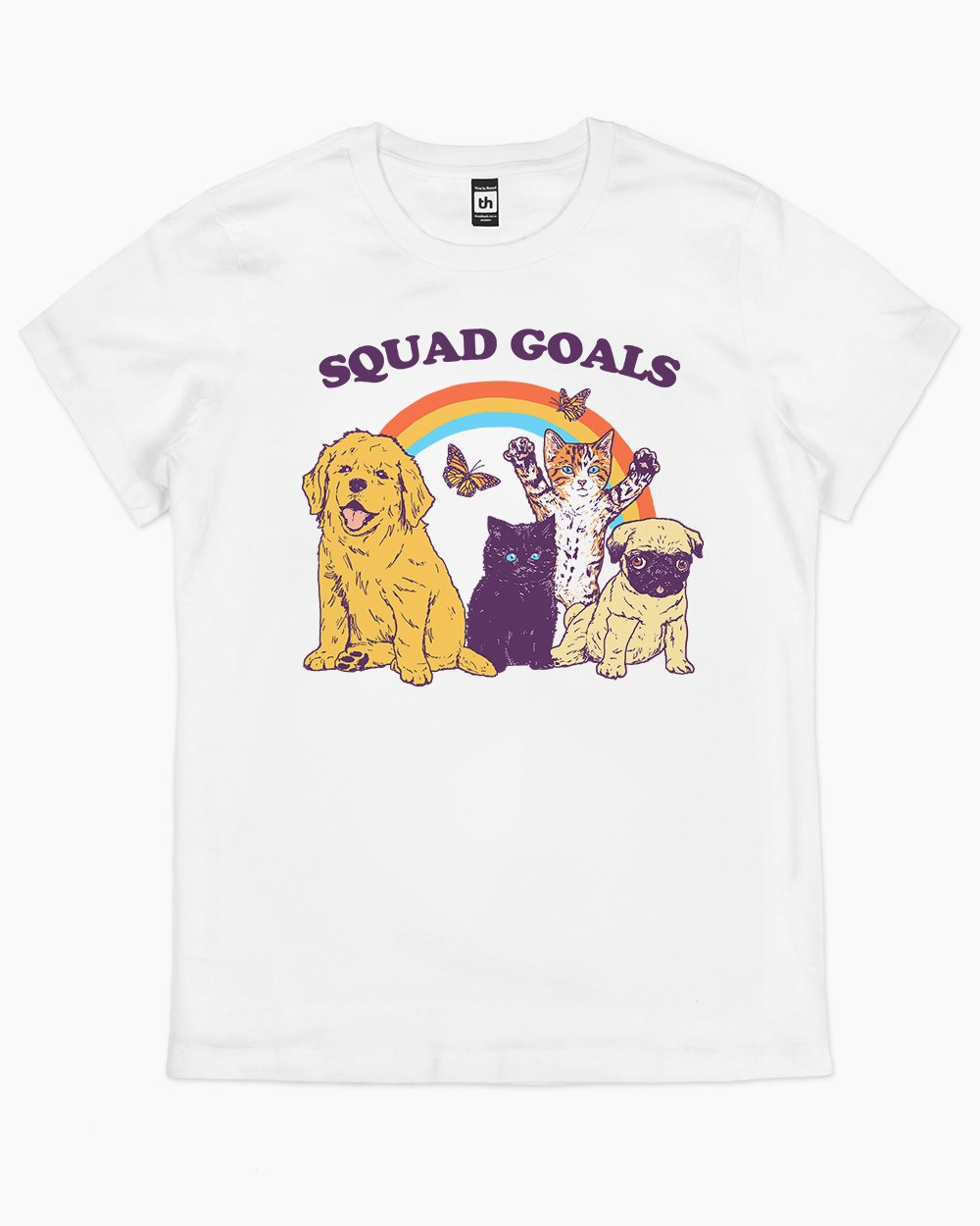 Squad Goals T-Shirt Australia Online #colour_white