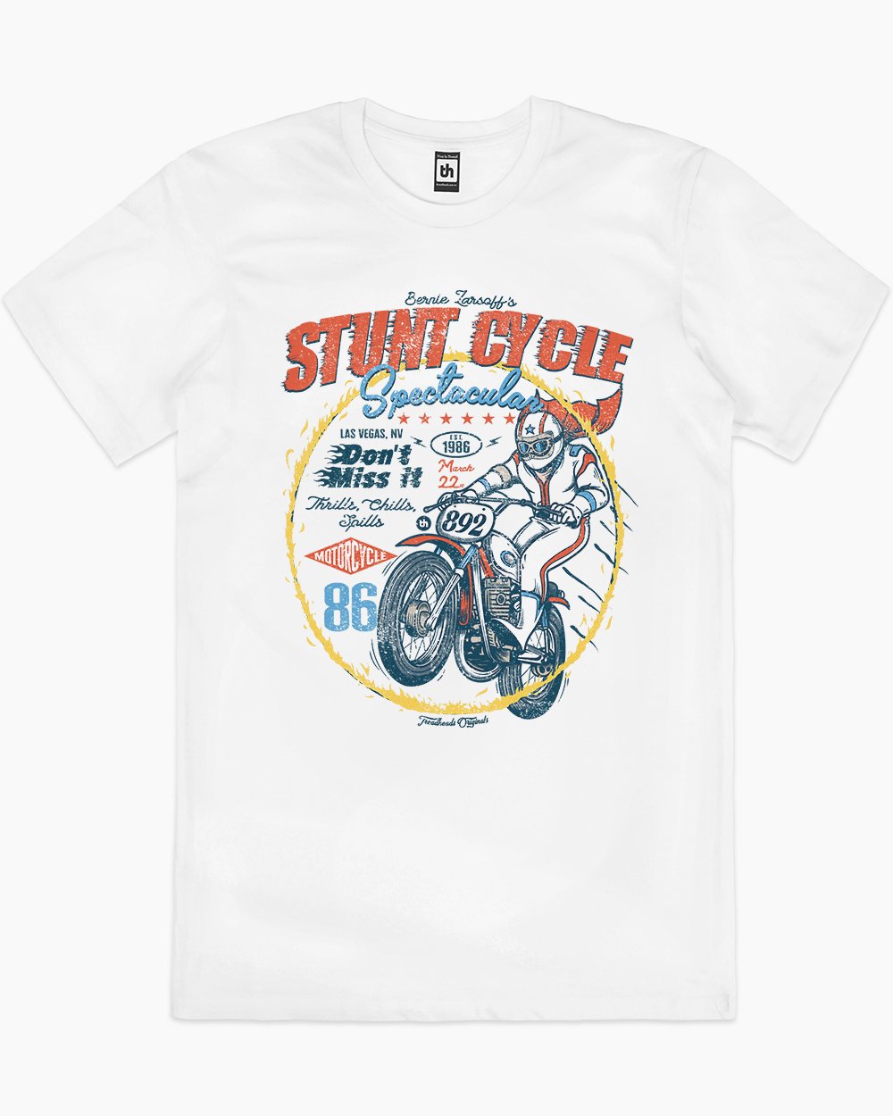 Stunt Cycle T-Shirt | Retro T-Shirt UK