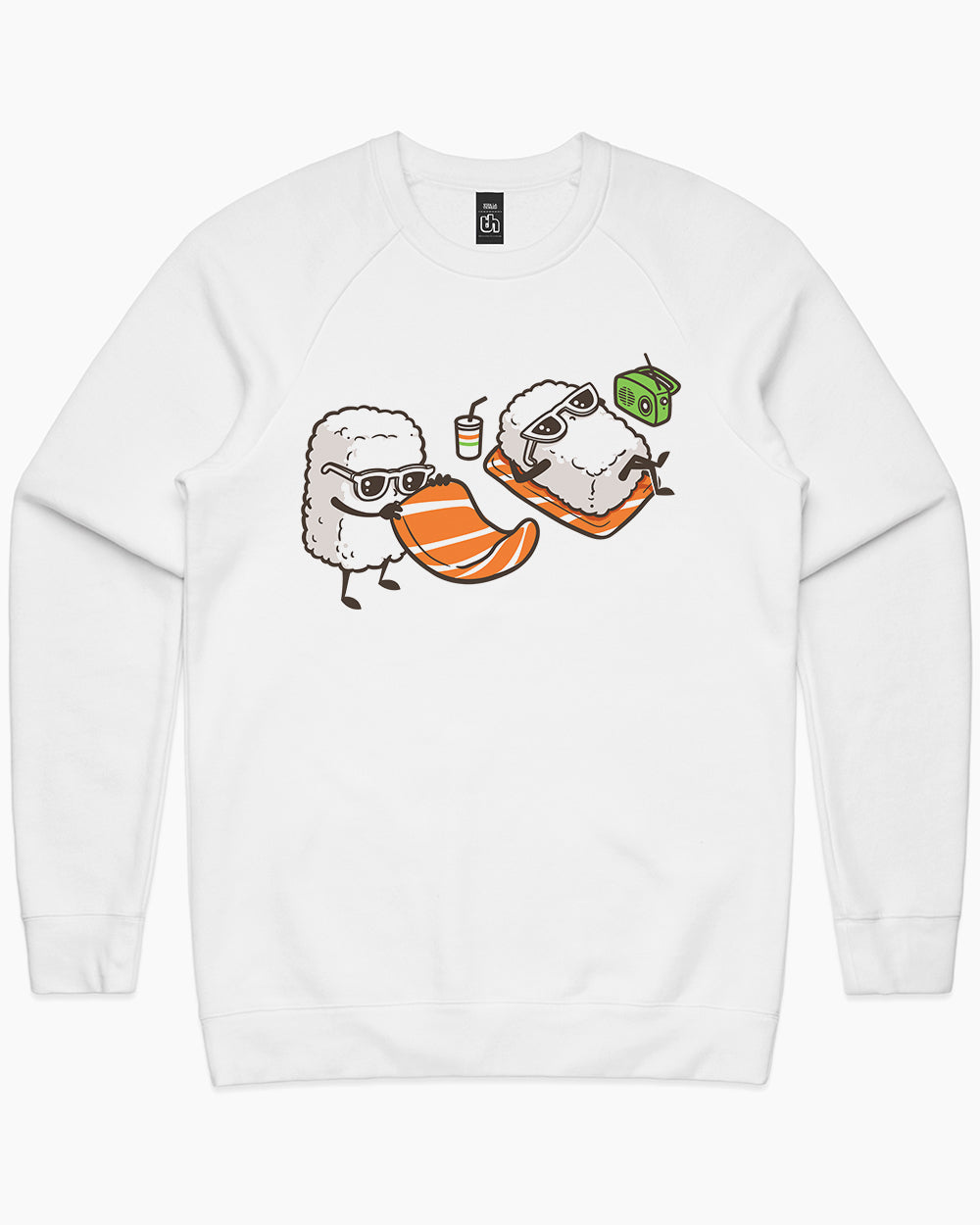 Summer Sushi Sweater Australia Online #colour_white
