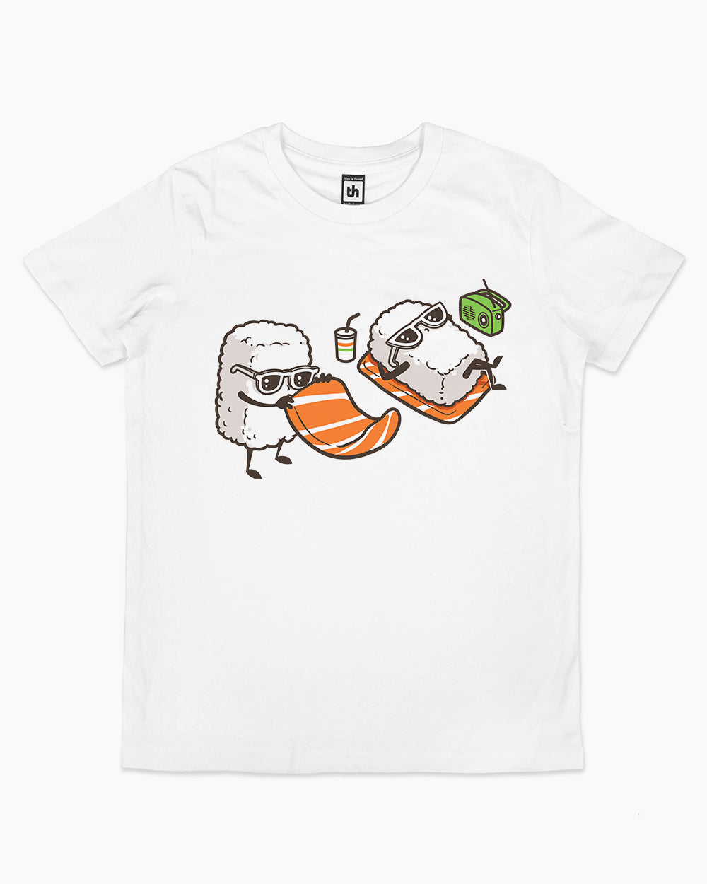 Summer Sushi Kids T-Shirt Australia Online #colour_white