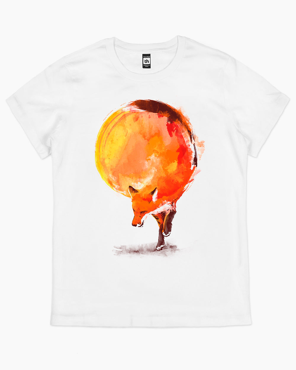 Sun Fox T-Shirt Australia Online #colour_white