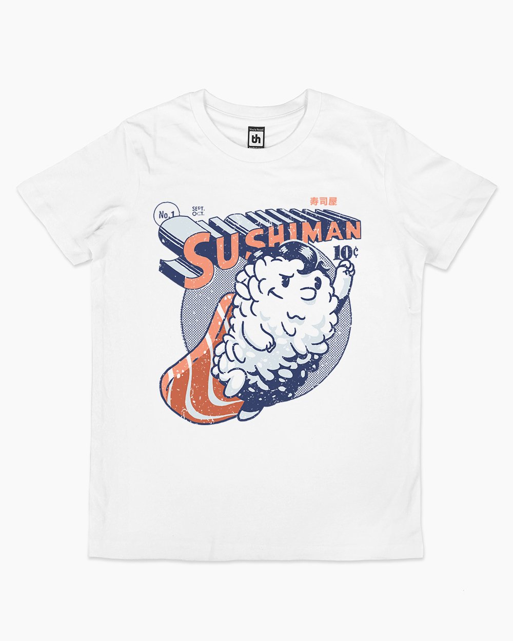 Sushiman Kids T-Shirt Australia Online #colour_white