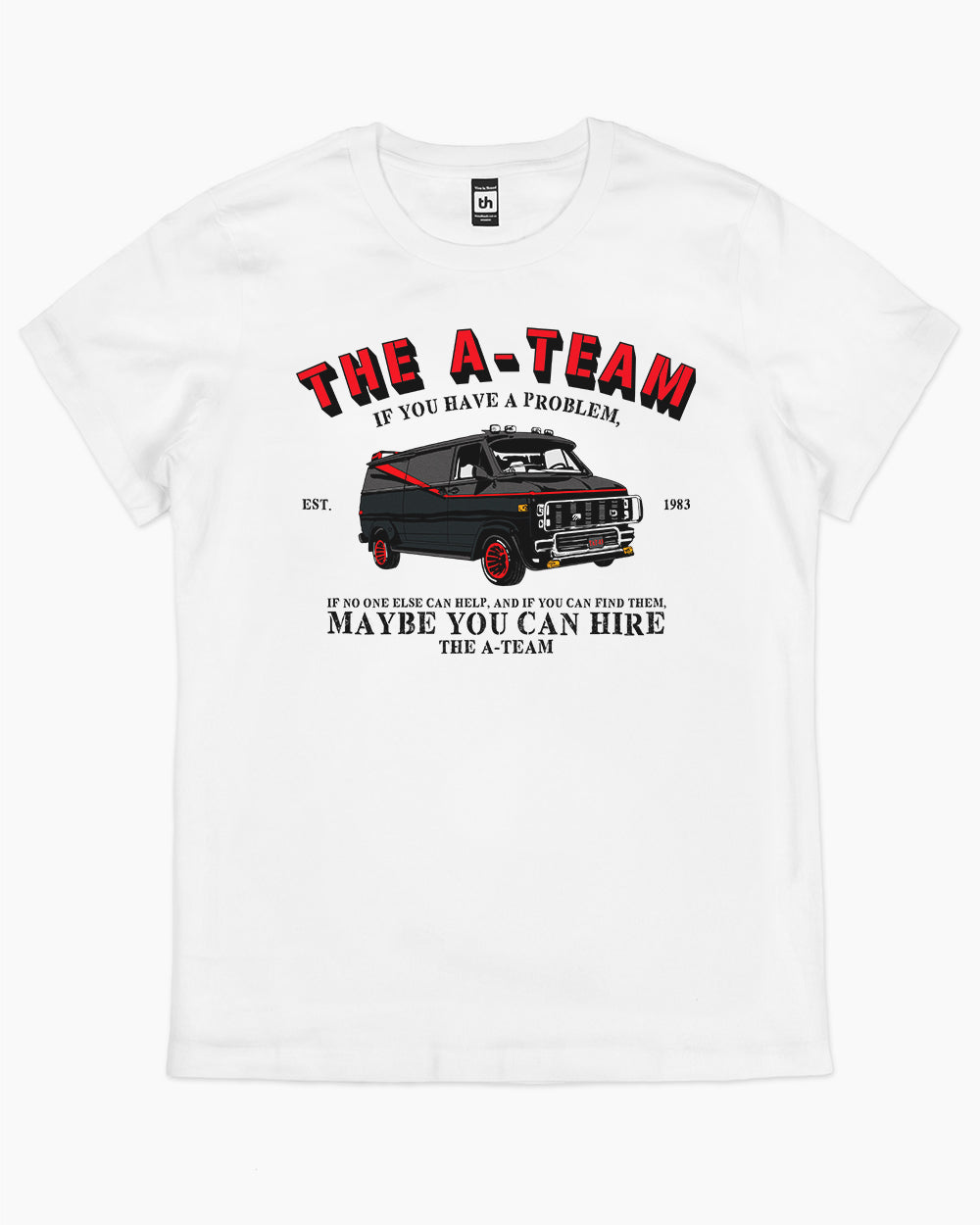 The A-Team T-Shirt Australia Online #colour_white