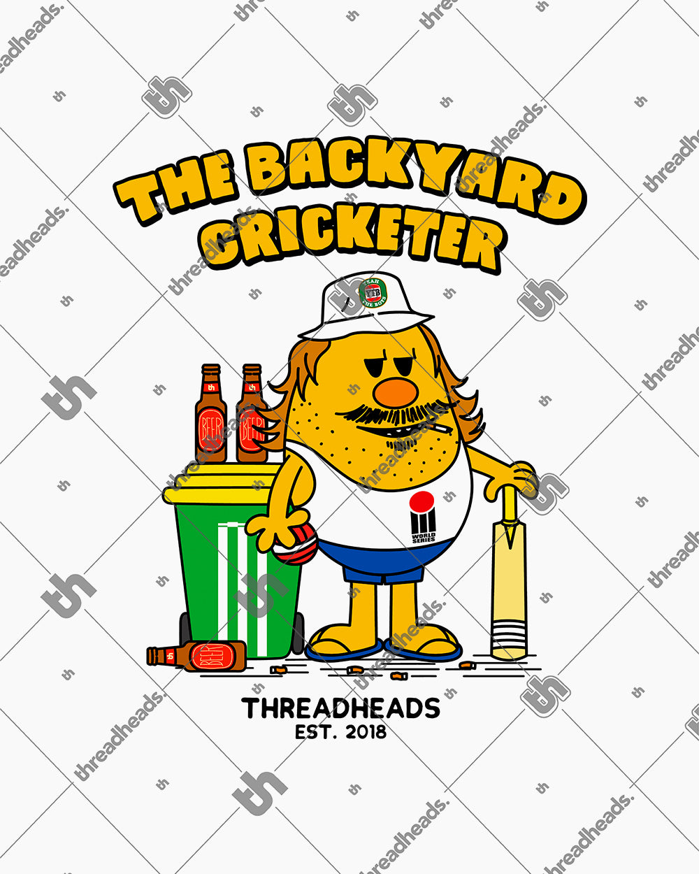The Backyard Cricketer Tank Australia Online #colour_white