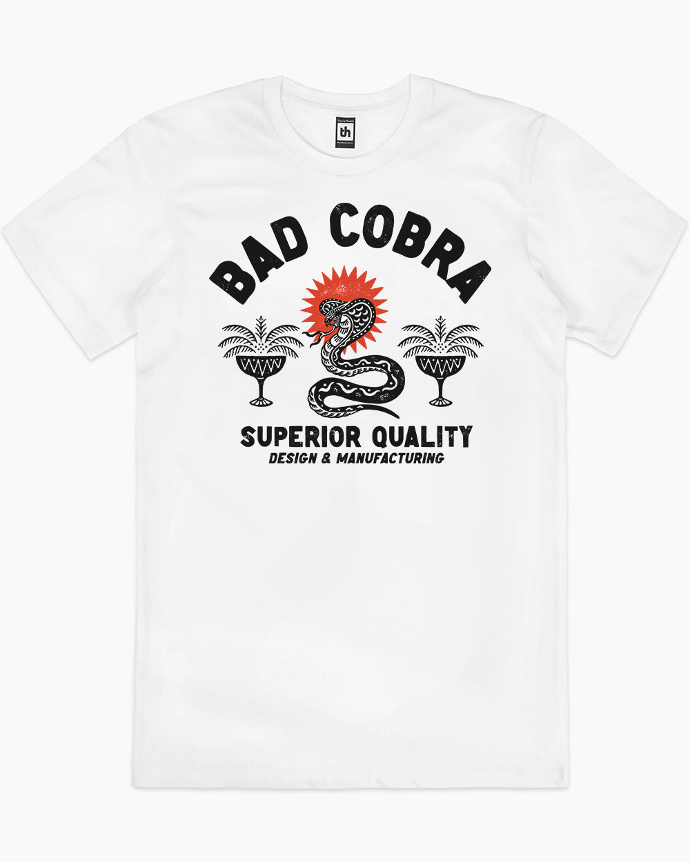 THE BAD COBRA T-Shirt Australia Online #colour_white