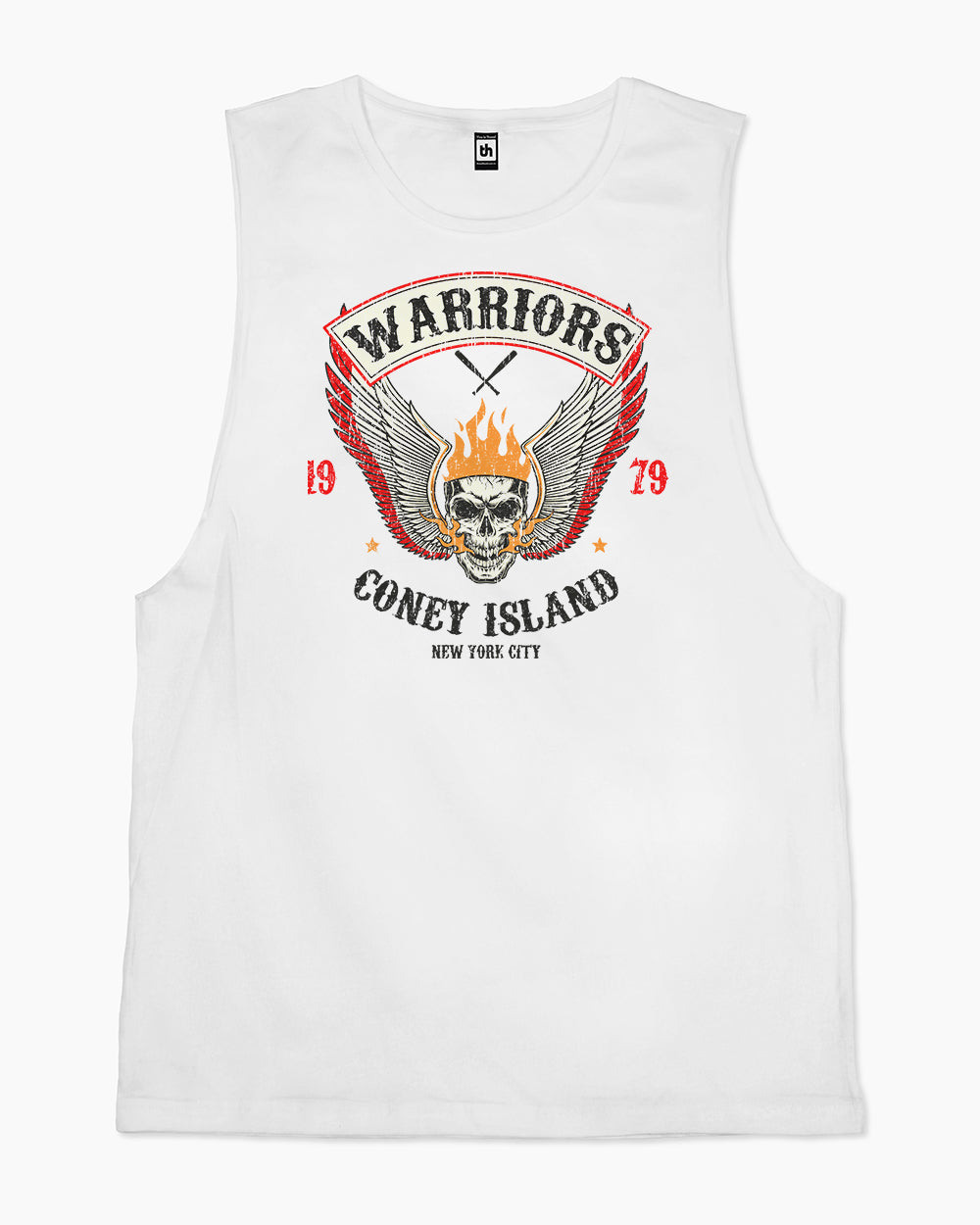 The Warriors Tank Australia Online #colour_white