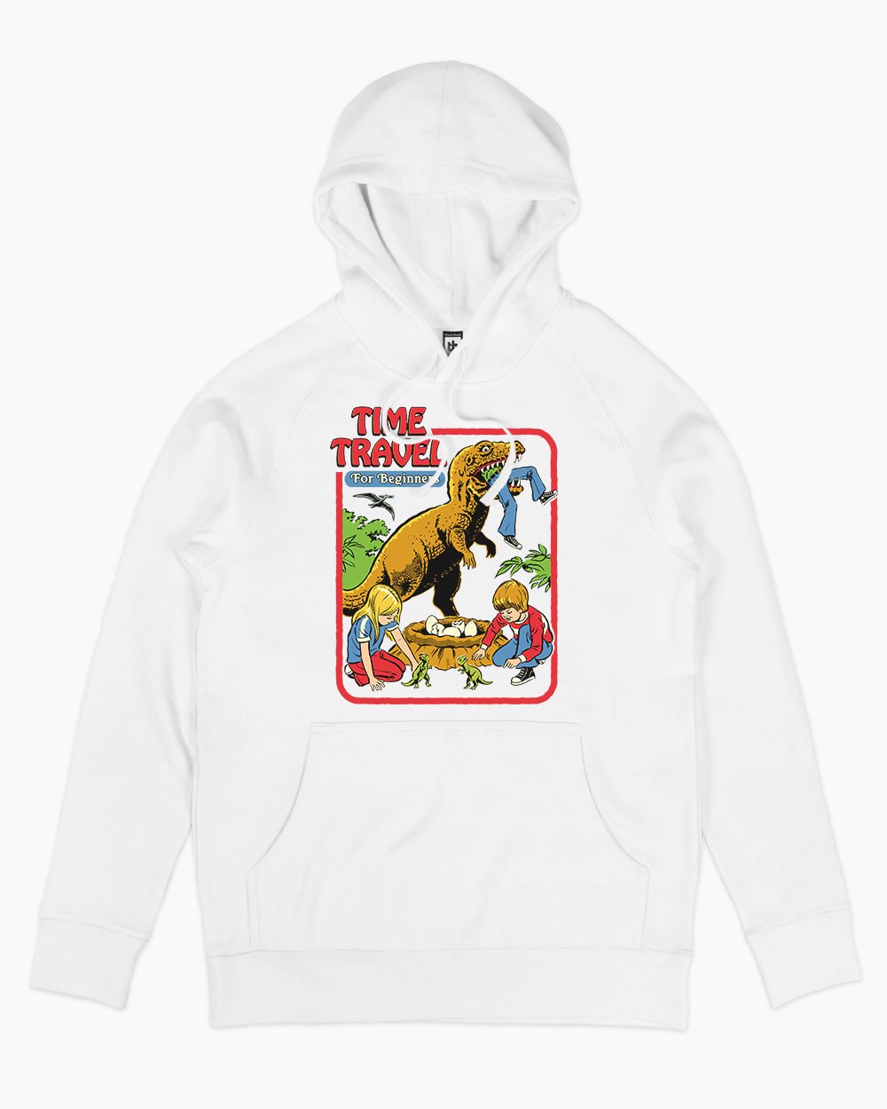 Time Travel for Beginners Hoodie Australia Online #colour_white