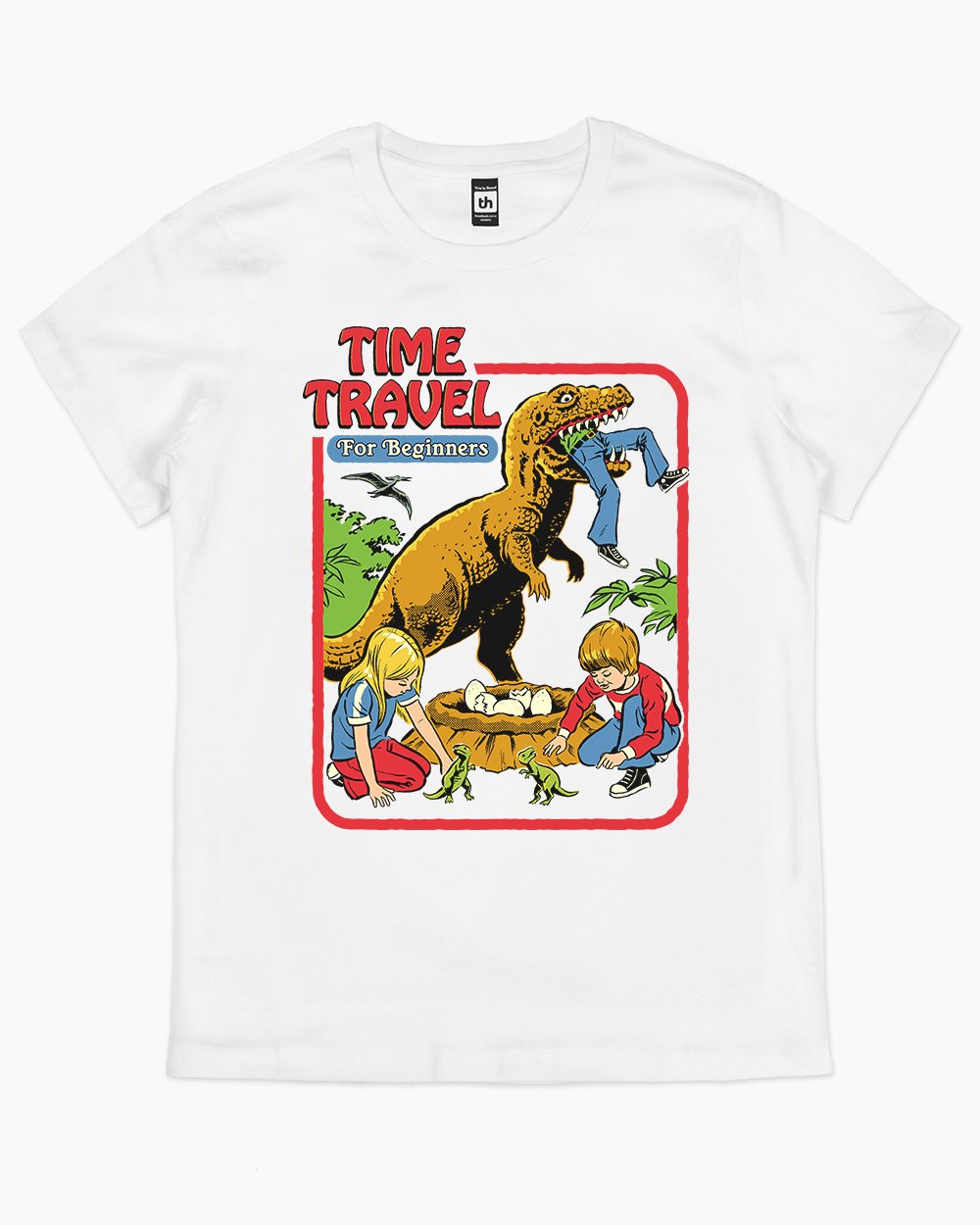Time Travel for Beginners T-Shirt Australia Online #colour_white