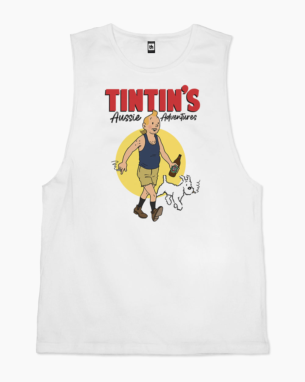Tintin's Aussie Adventures Tank Australia Online #colour_white