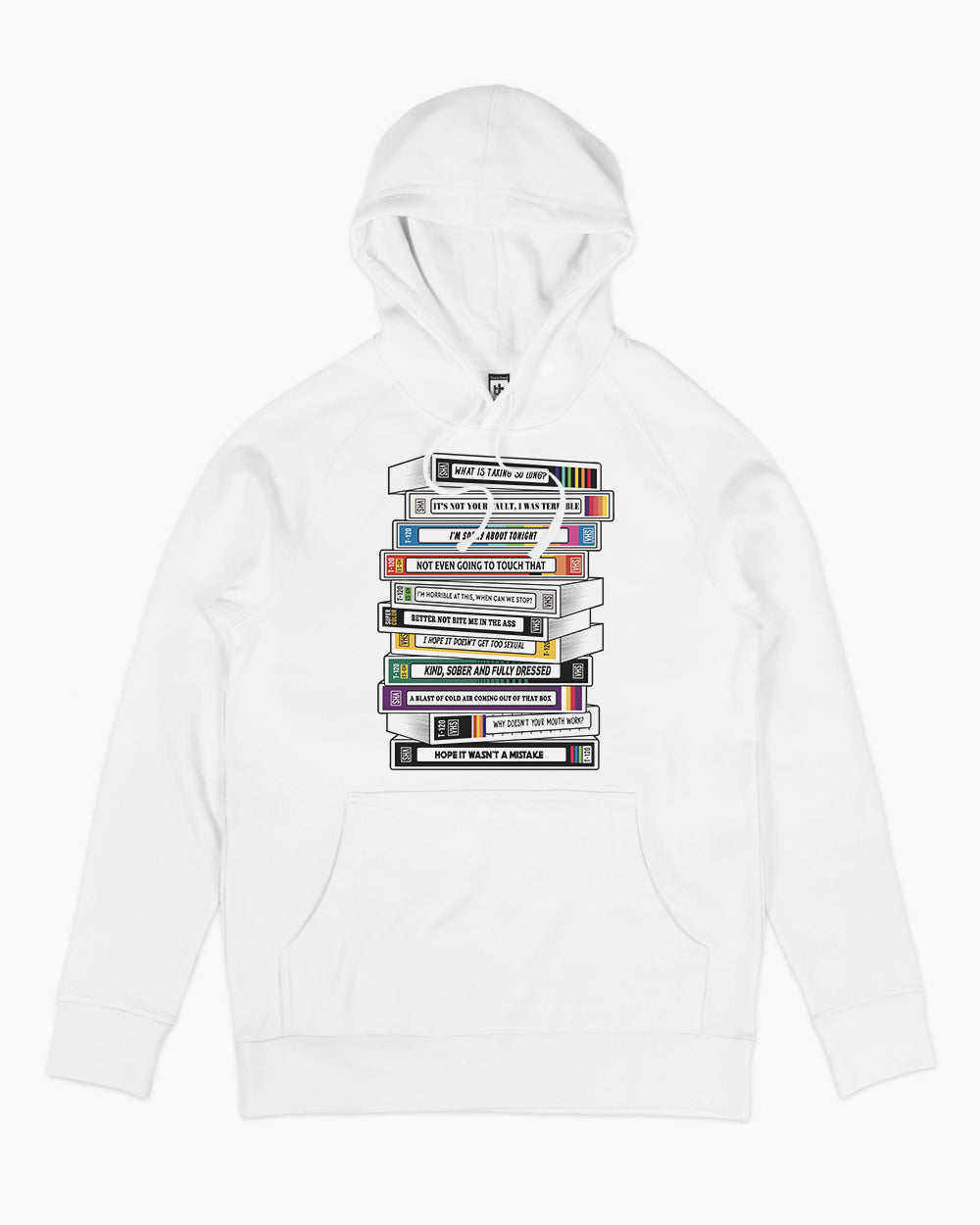 Title of Your Sex Tape Hoodie Australia Online #colour_white