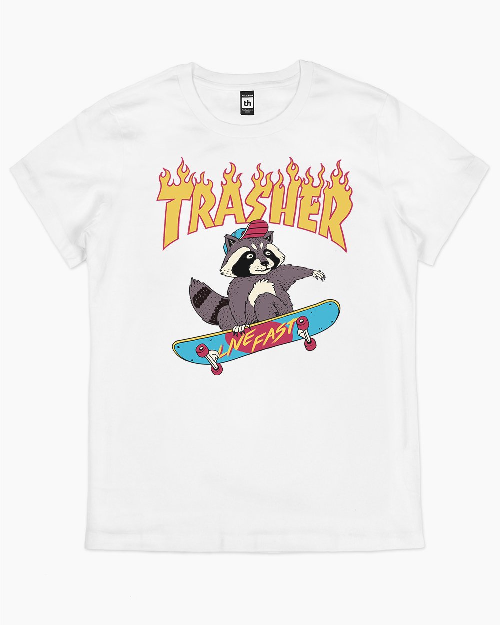 Trasher T-Shirt Australia Online #colour_white