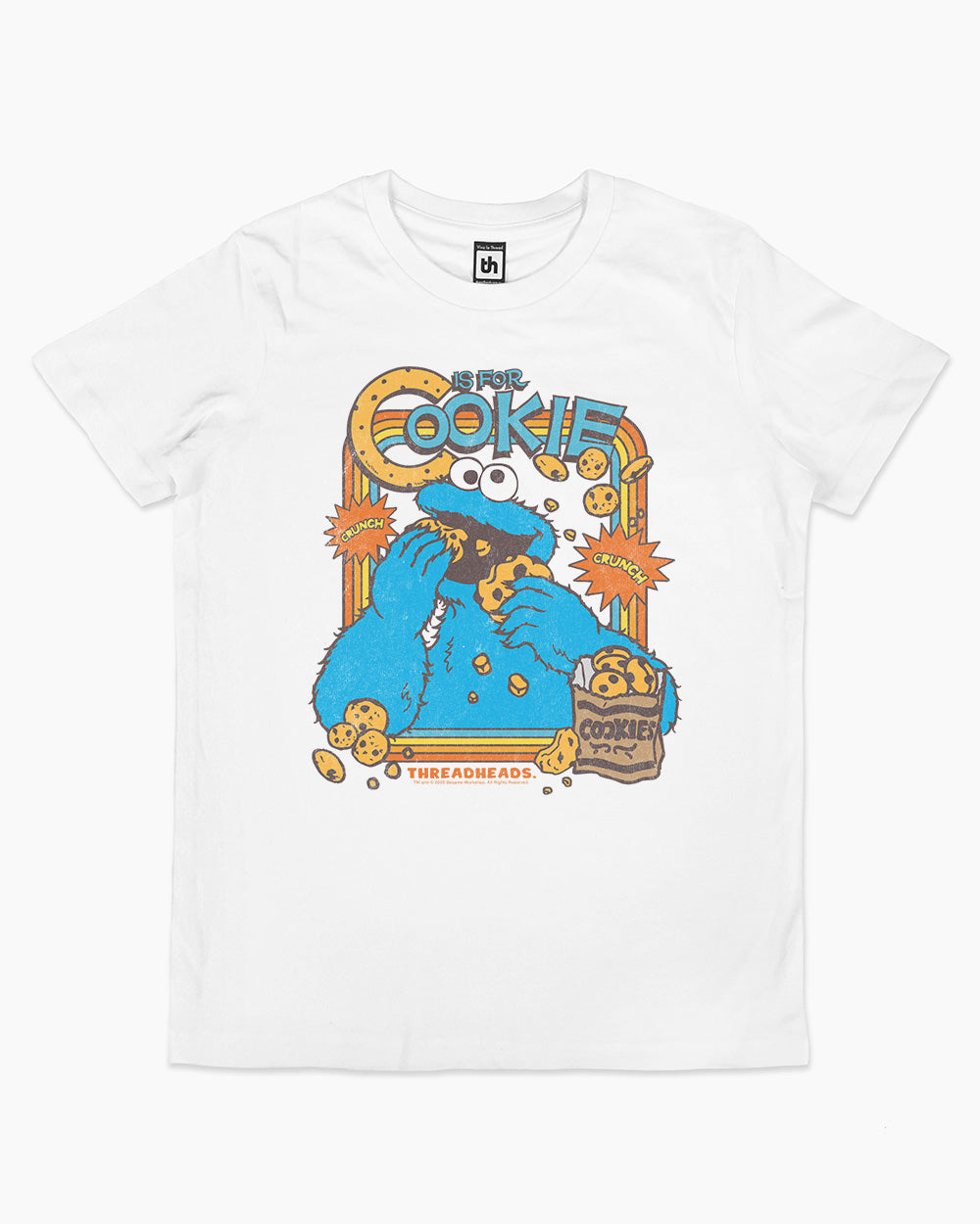 C is for Cookie Kids T-Shirt Australia Online #colour_white