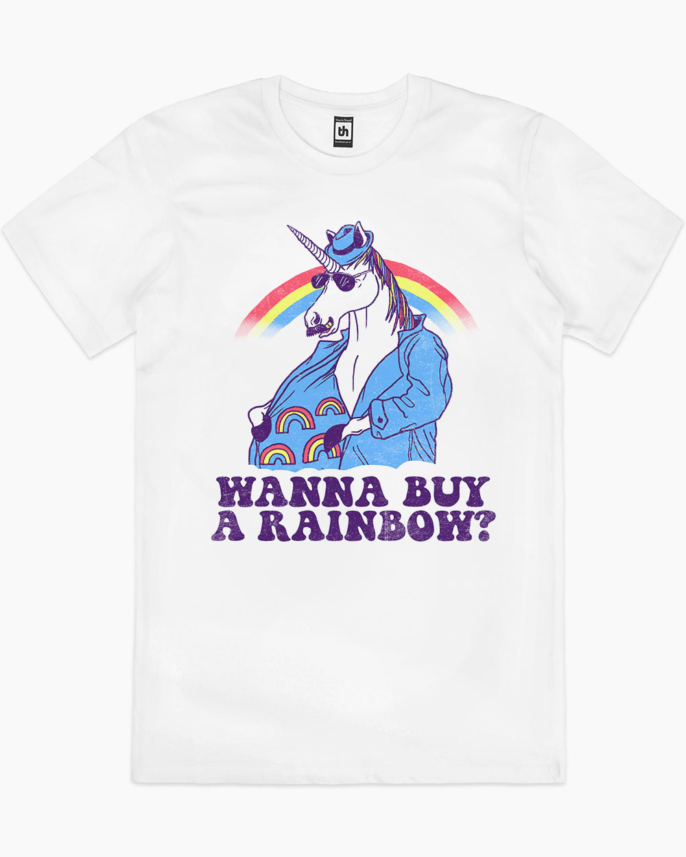 Unicorntraband T-Shirt Australia Online #colour_white