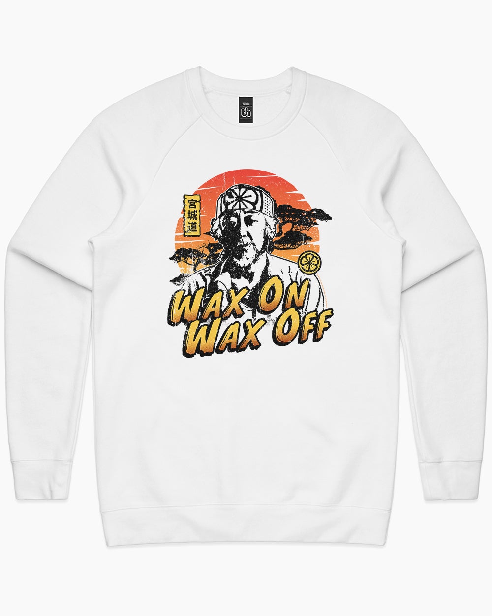Wax On Wax Off Sweater Australia Online #colour_white