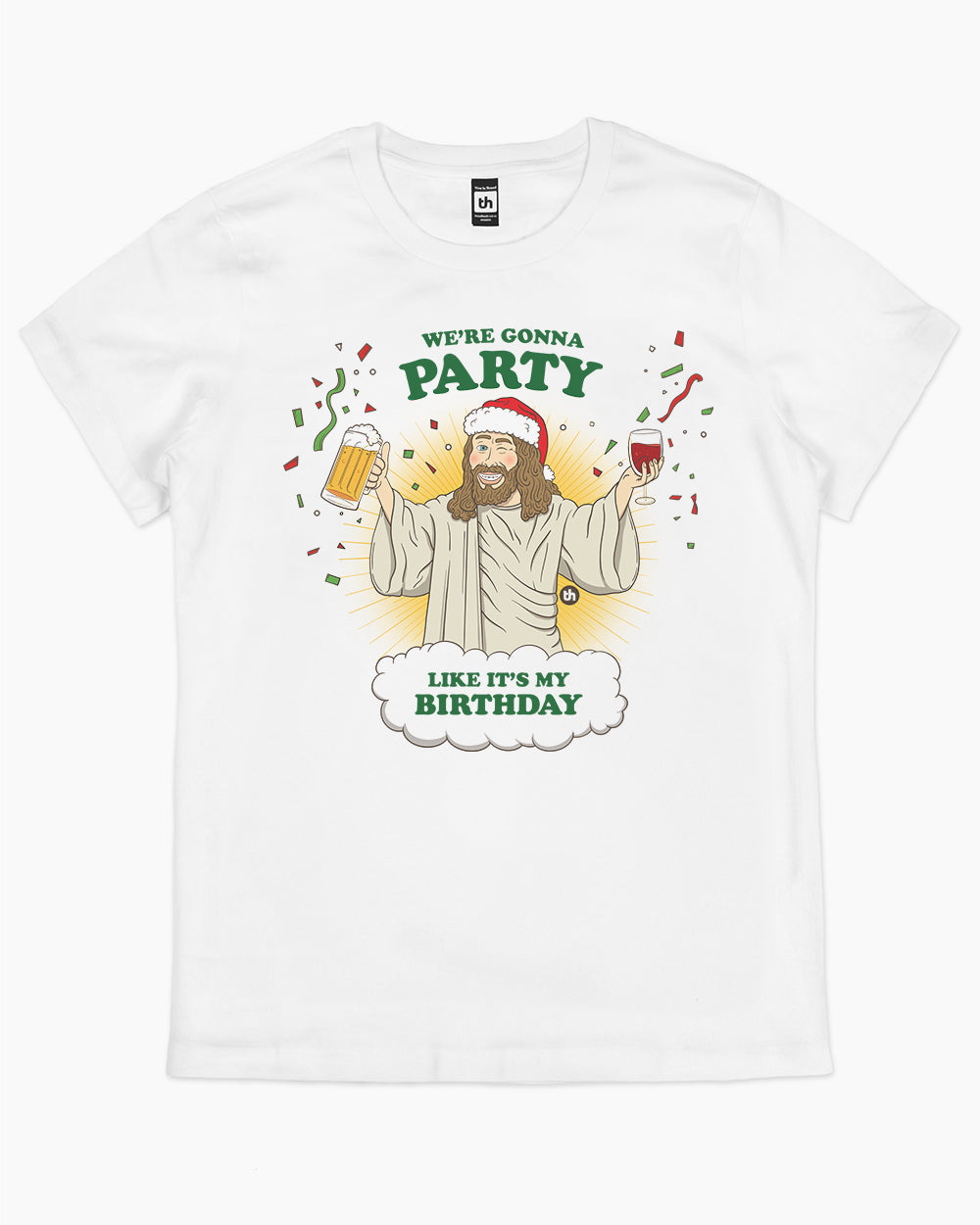 We're Going to Party Like It's My Birthday T-Shirt Australia Online #colour_white