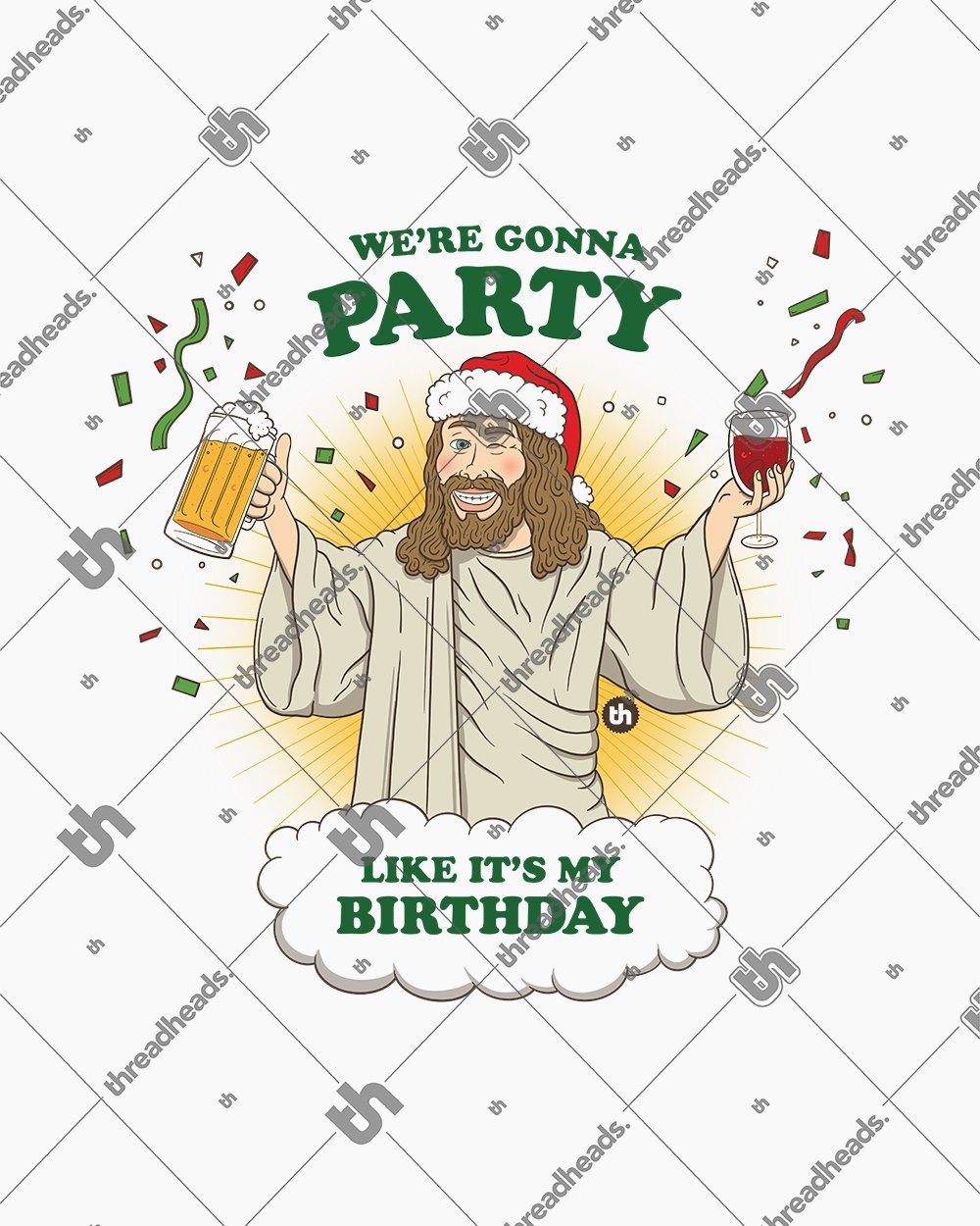 We're Going to Party Like It's My Birthday T-Shirt Australia Online #colour_white