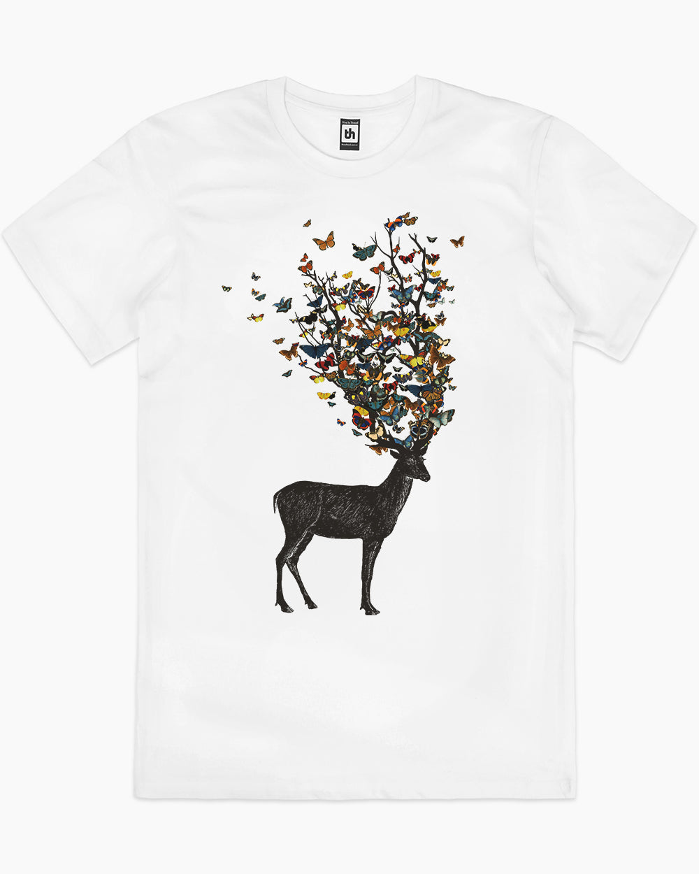 Wild Nature T-Shirt Australia Online #colour_white