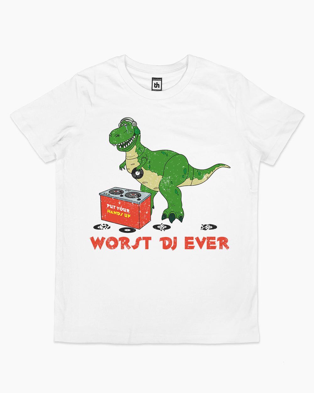 Worst DJ Ever Kids T-Shirt Australia Online #colour_white