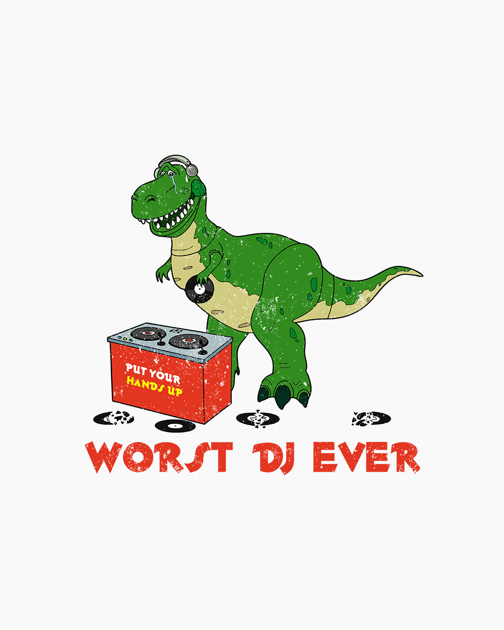 Worst DJ Ever Kids T-Shirt Australia Online #colour_white
