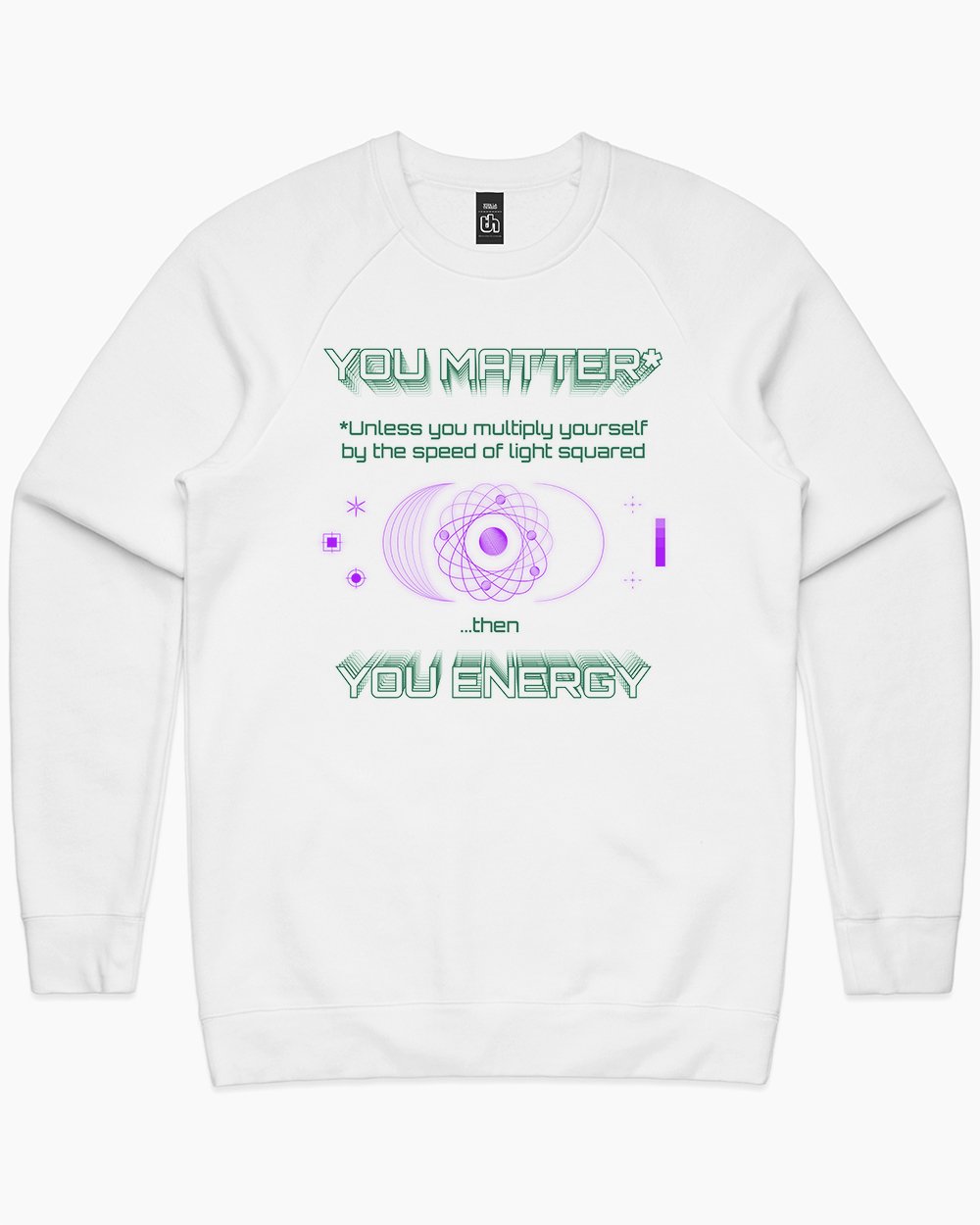 You Matter Sweater Australia Online #colour_white