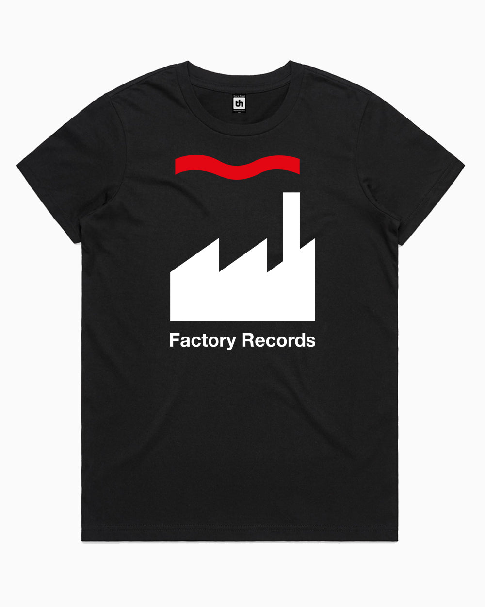 Factory Records T-Shirt Australia Online #colour_black