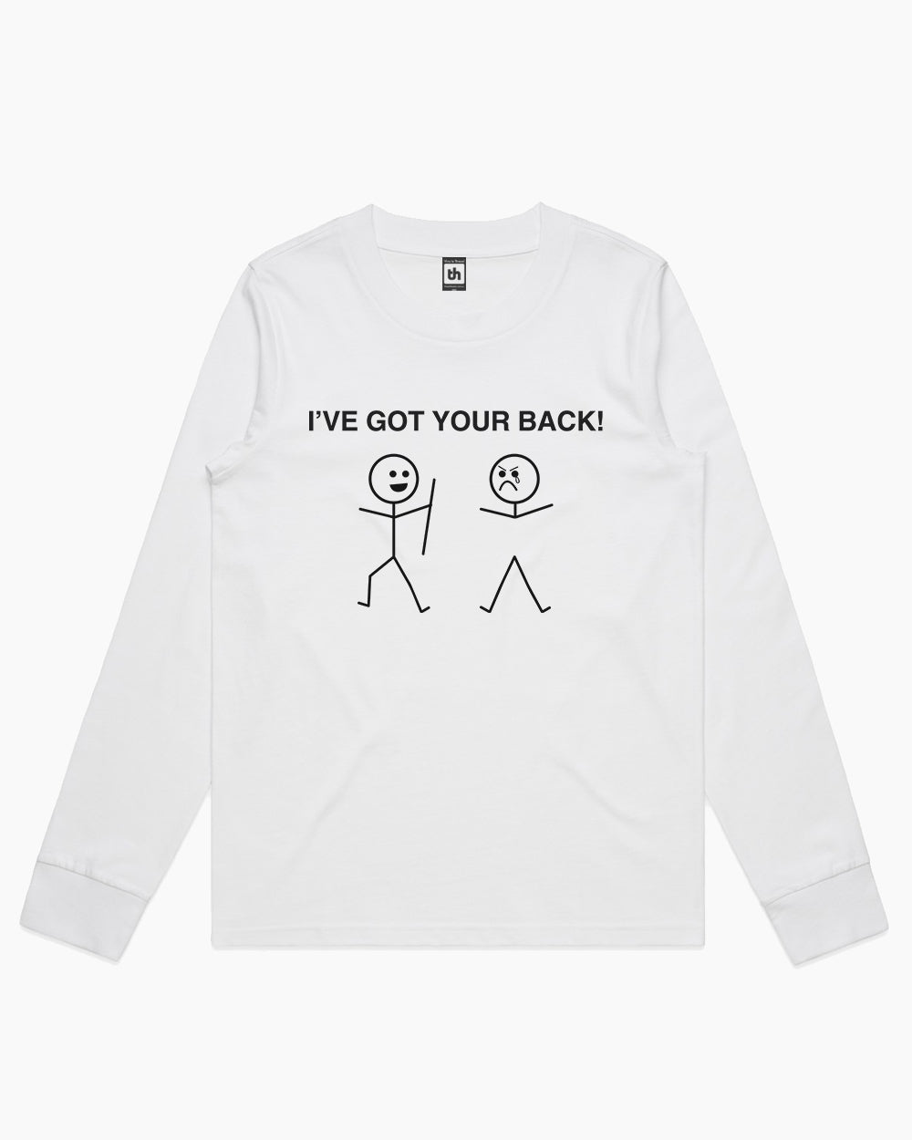 Got Your Back Long Sleeve Australia Online #colour_white