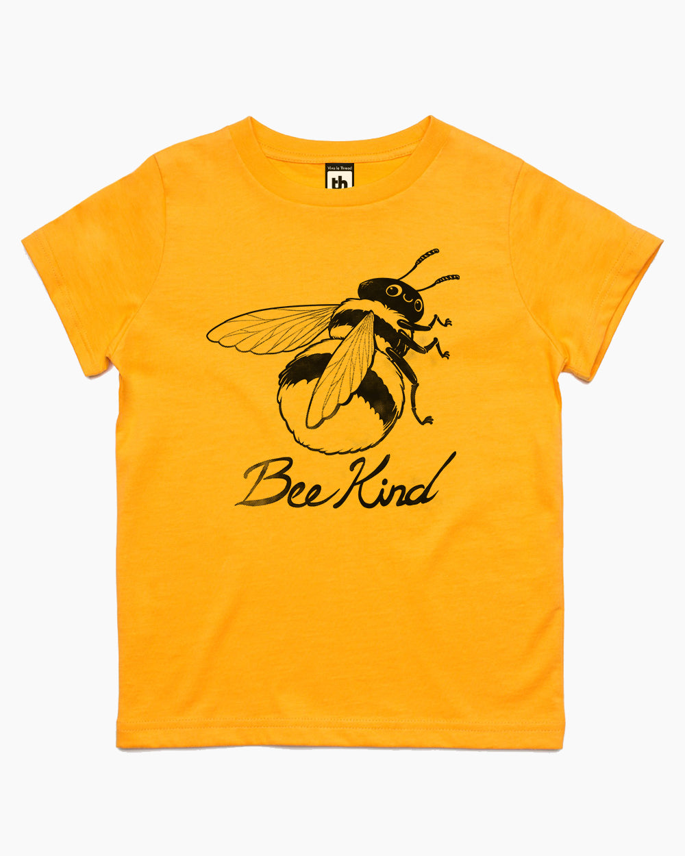 Bee Kind Kids T-Shirt Australia Online #colour_yellow