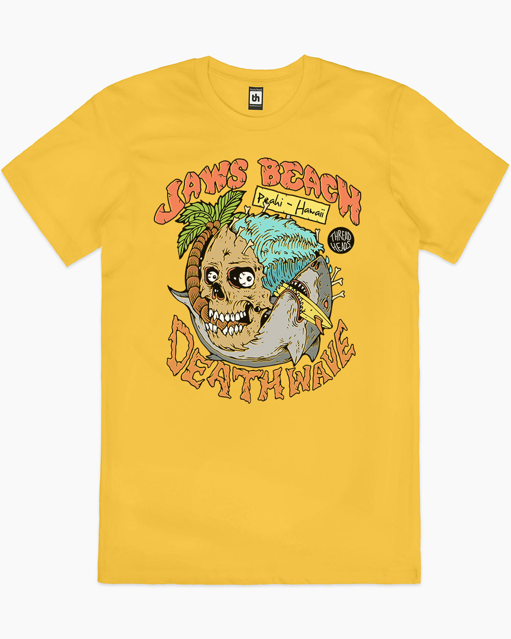 Deathwave T-Shirt Australia Online #colour_yellow