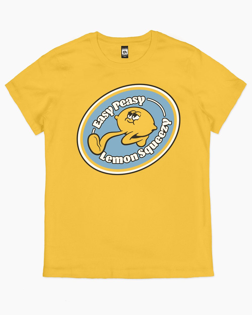 Easy Peasy Lemon Squeezy T-Shirt Australia Online #colour_yellow