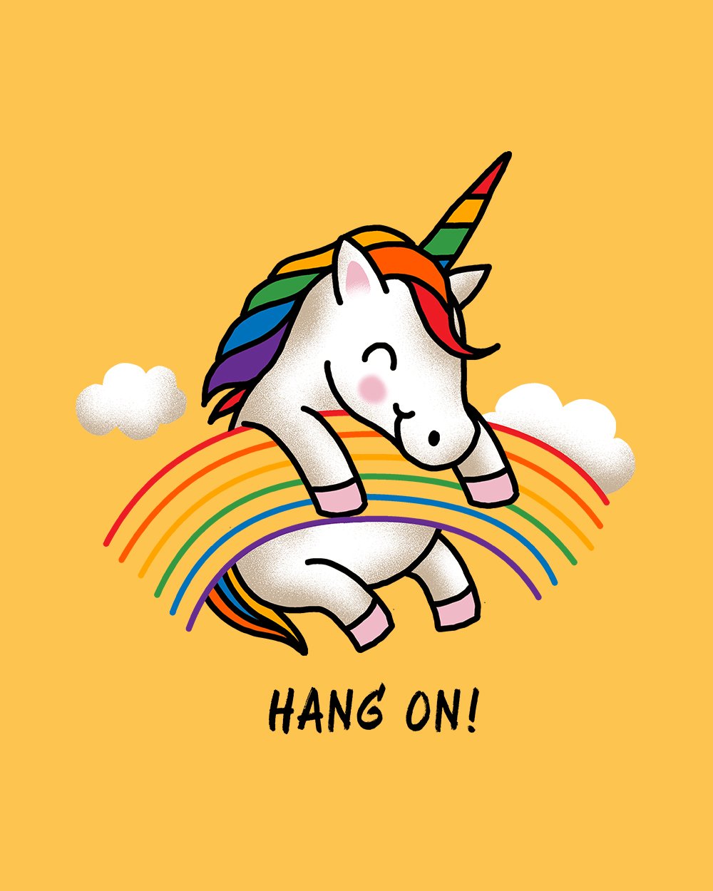 Hang On! Kids T-Shirt Australia Online #colour_yellow