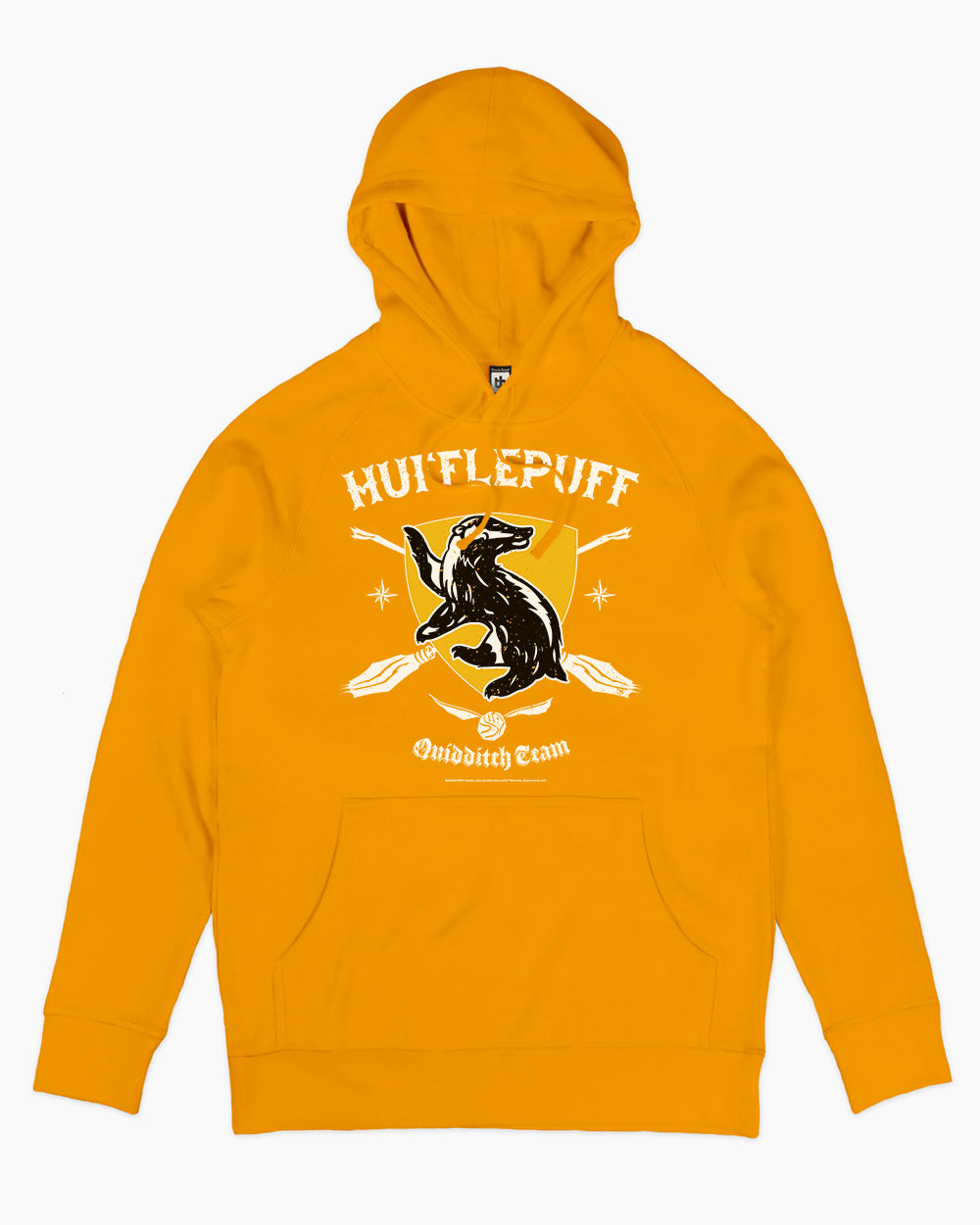 Hufflepuff Quidditch Team Hoodie Australia Online #colour_yellow