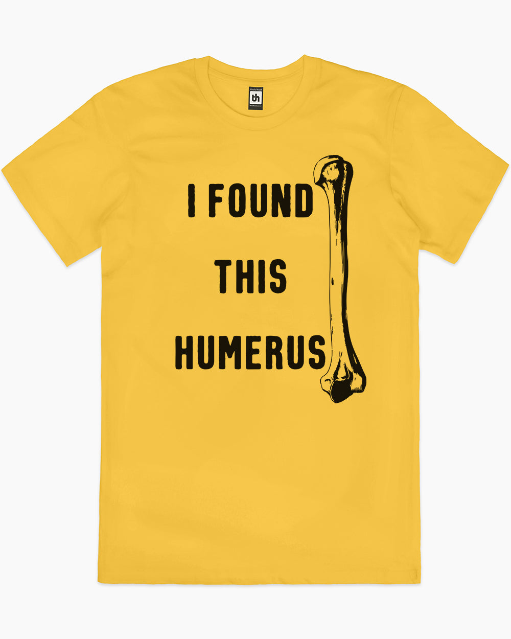 I Found This Humerus T-Shirt Australia Online #colour_yellow