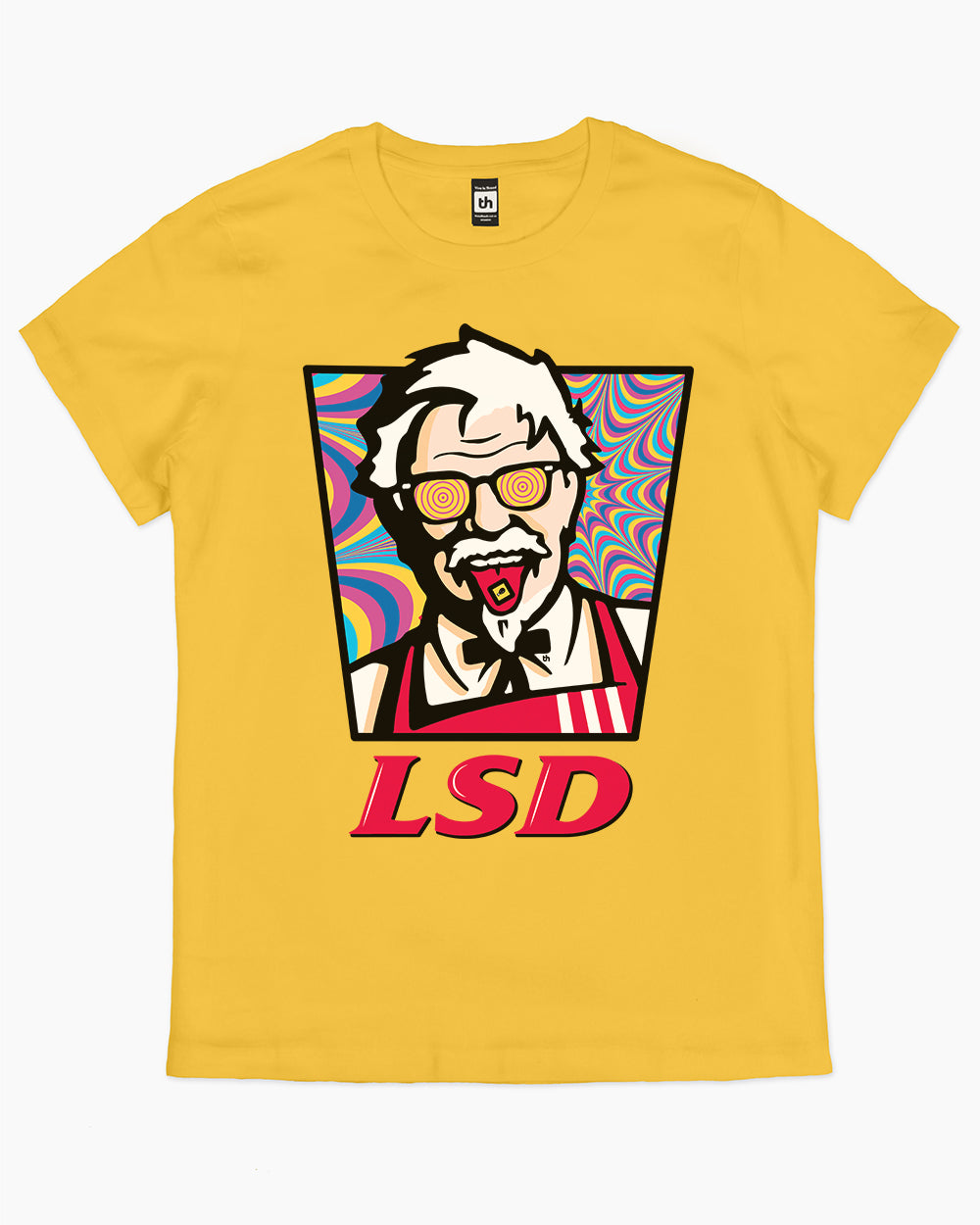 Colonel LSD T-Shirt Australia Online #colour_yellow