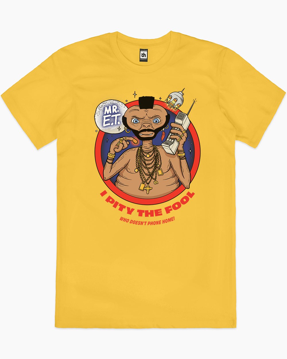 Mr ET T-Shirt Australia Online #colour_yellow